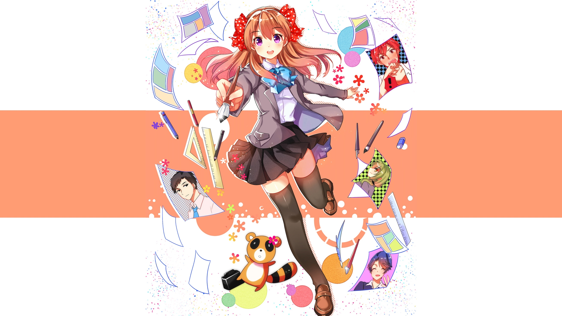 744900 baixar papel de parede anime, mangá mensal do nozaki para garotas, chiyo sakura - protetores de tela e imagens gratuitamente