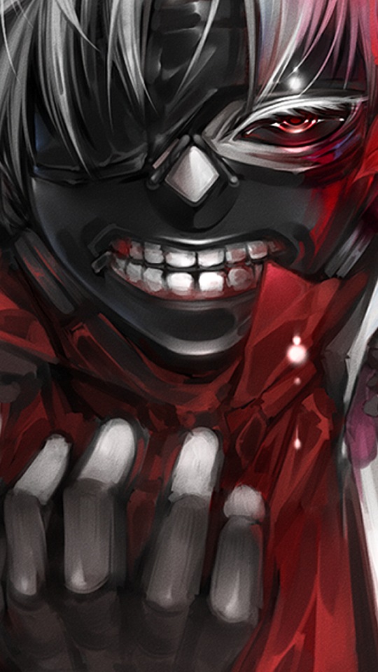 Handy-Wallpaper Animes, Ken Kanek, Tokyo Ghoul kostenlos herunterladen.