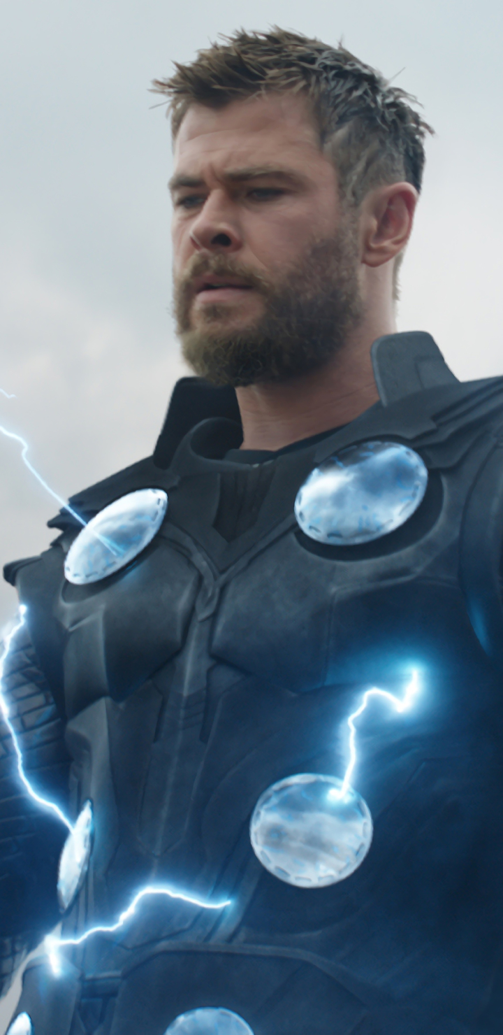 Descarga gratuita de fondo de pantalla para móvil de Los Vengadores, Barba, Películas, Thor, Chris Hemsworth, Vengadores: Endgame.