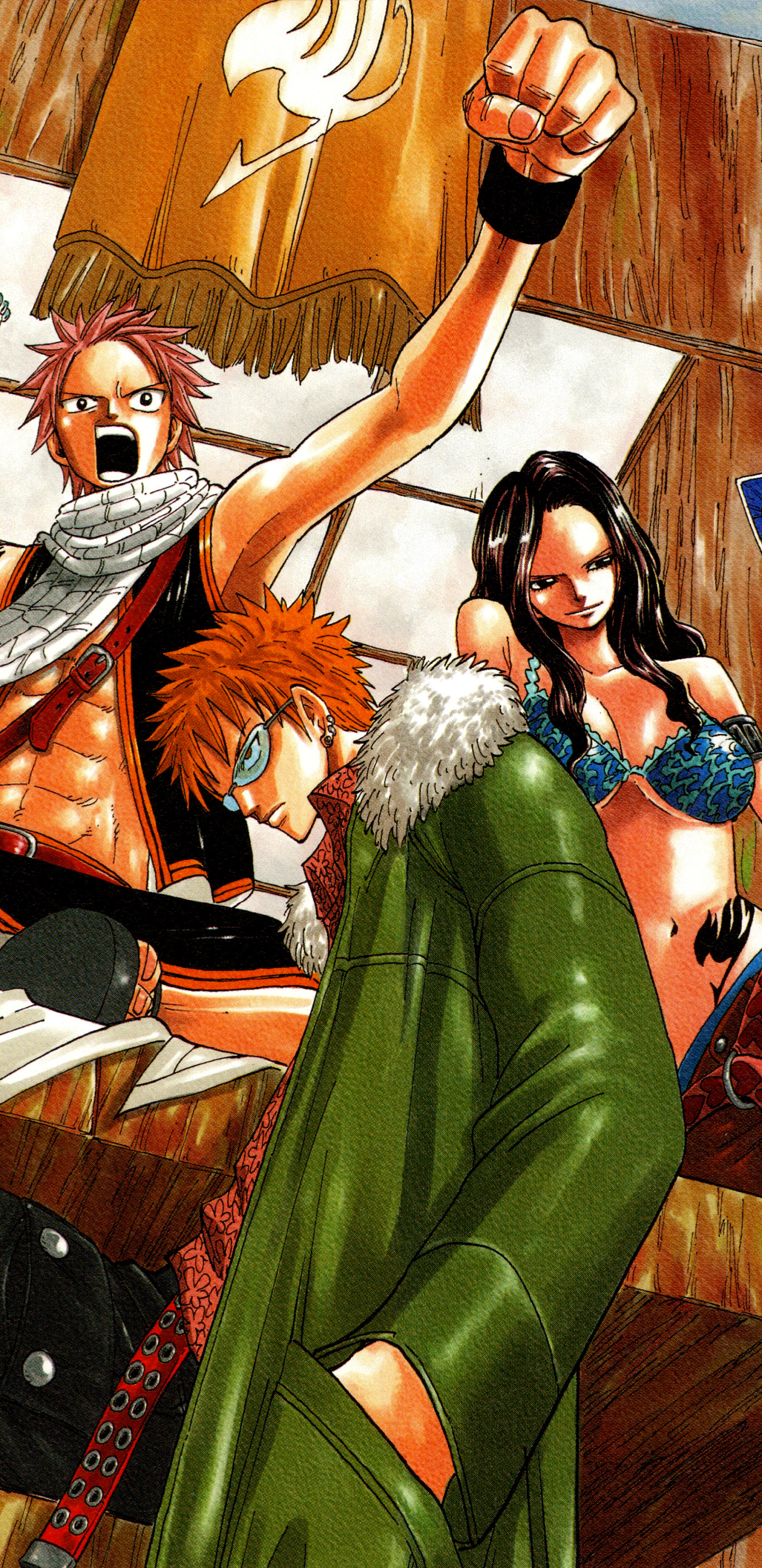 Download mobile wallpaper Anime, Fairy Tail, Natsu Dragneel, Cana Alberona for free.