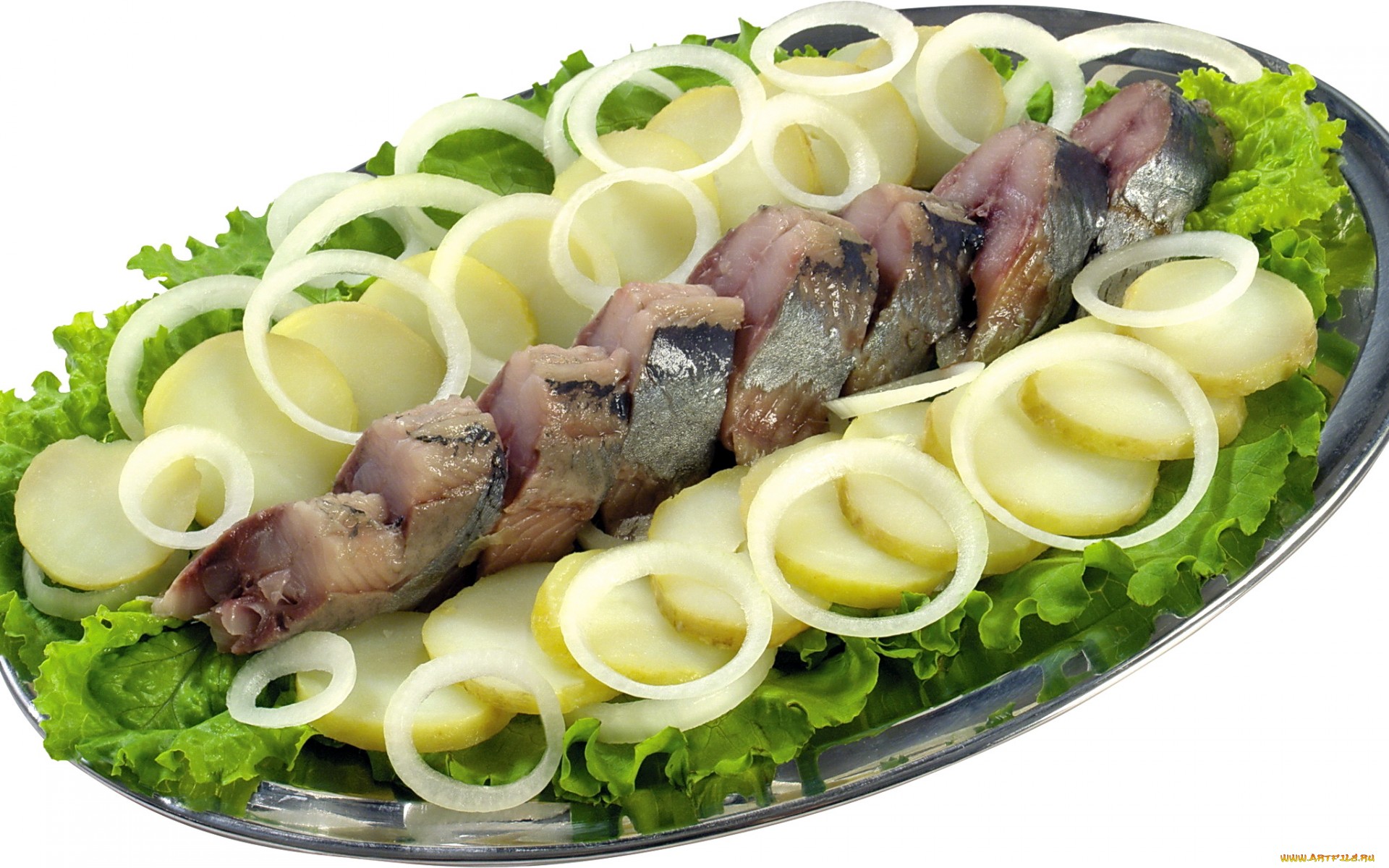 Handy-Wallpaper Fisch, Nahrungsmittel kostenlos herunterladen.