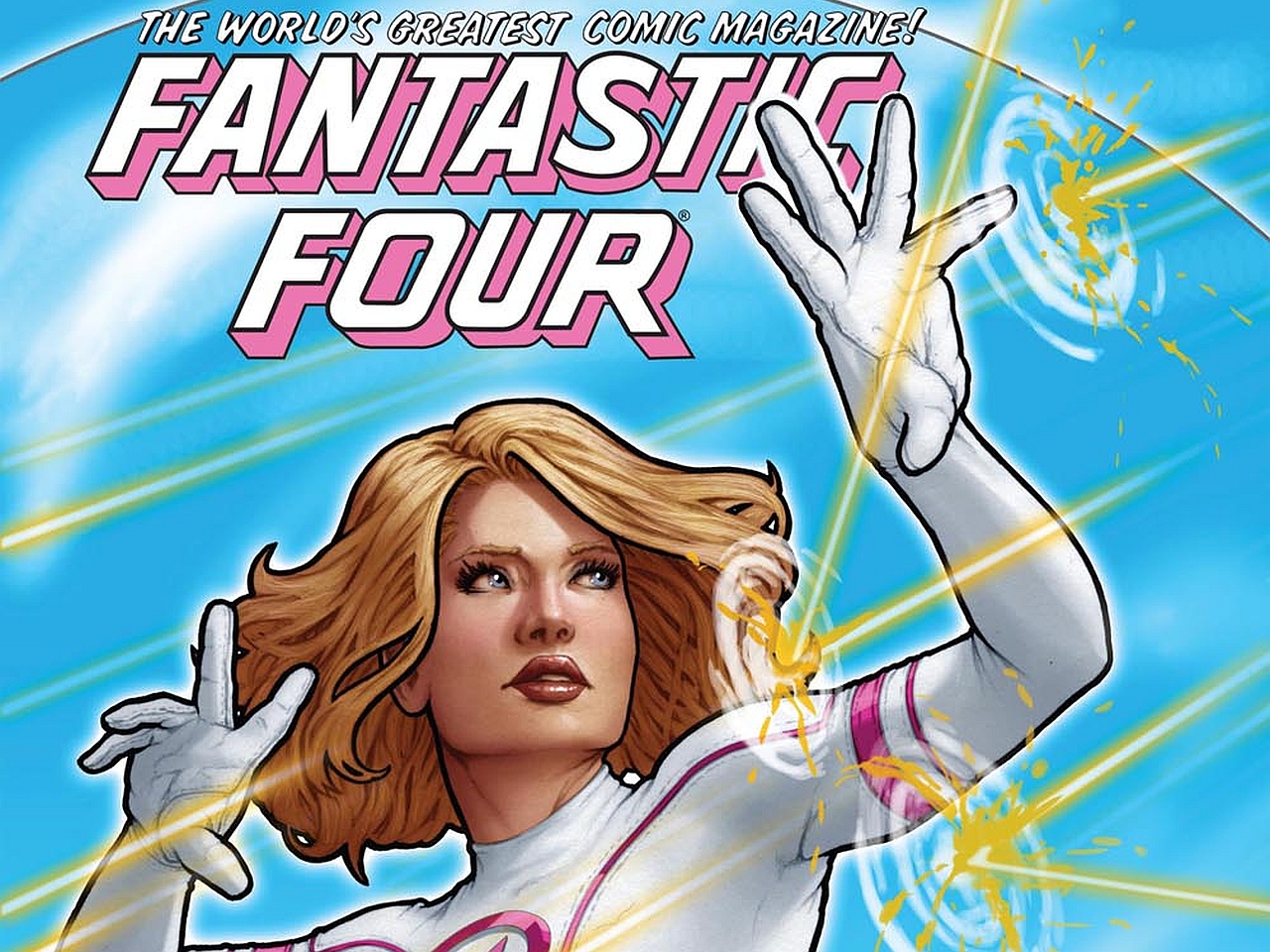 Handy-Wallpaper Comics, Unsichtbare Frau, Fantastic Four kostenlos herunterladen.