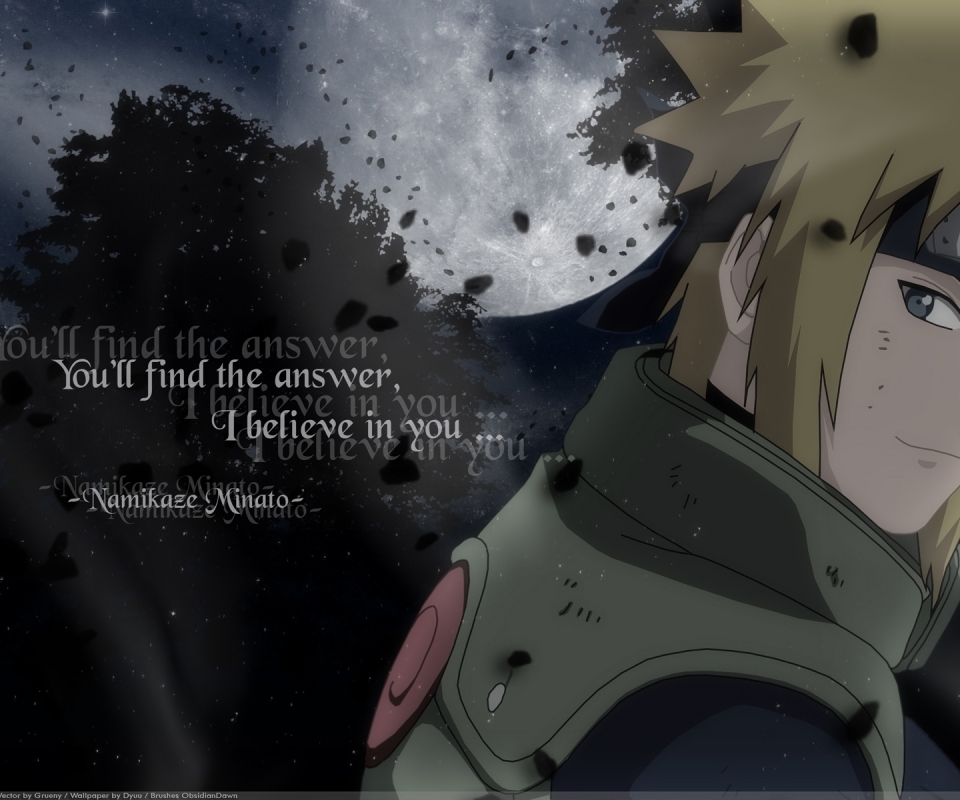 Handy-Wallpaper Naruto, Animes, Minato Namikaze kostenlos herunterladen.