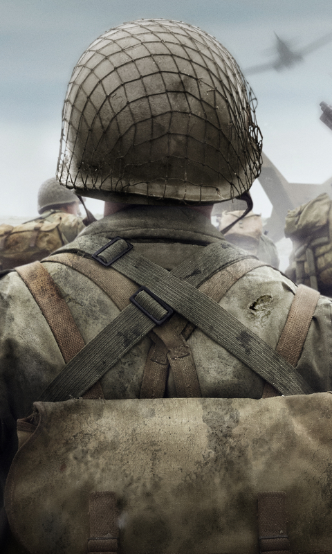 Téléchargez des papiers peints mobile Soldat, Appel Du Devoir, Jeux Vidéo, Call Of Duty: Wwii gratuitement.