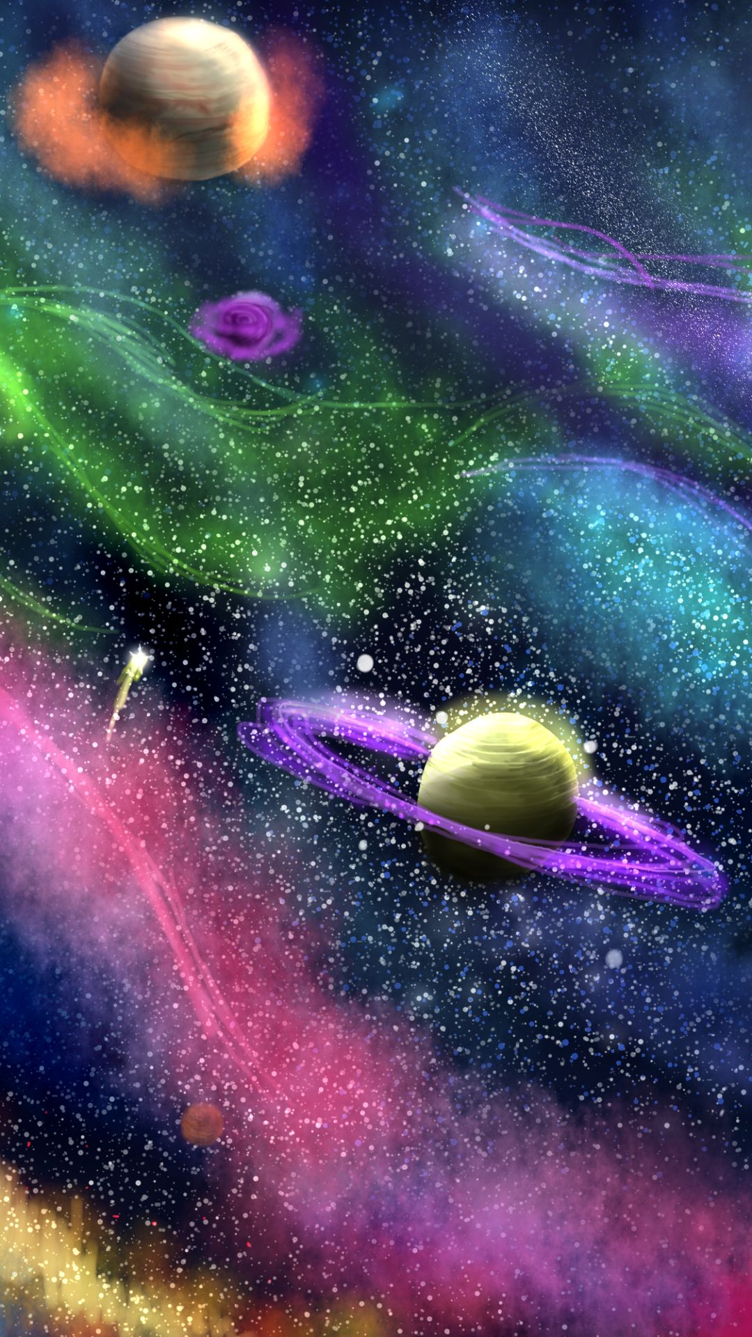 Download mobile wallpaper Space, Planet, Sci Fi for free.