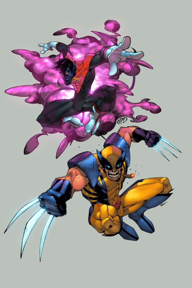 Téléchargez des papiers peints mobile X Men, Carcajou, Bande Dessinées, Diablo (Marvel Comics) gratuitement.