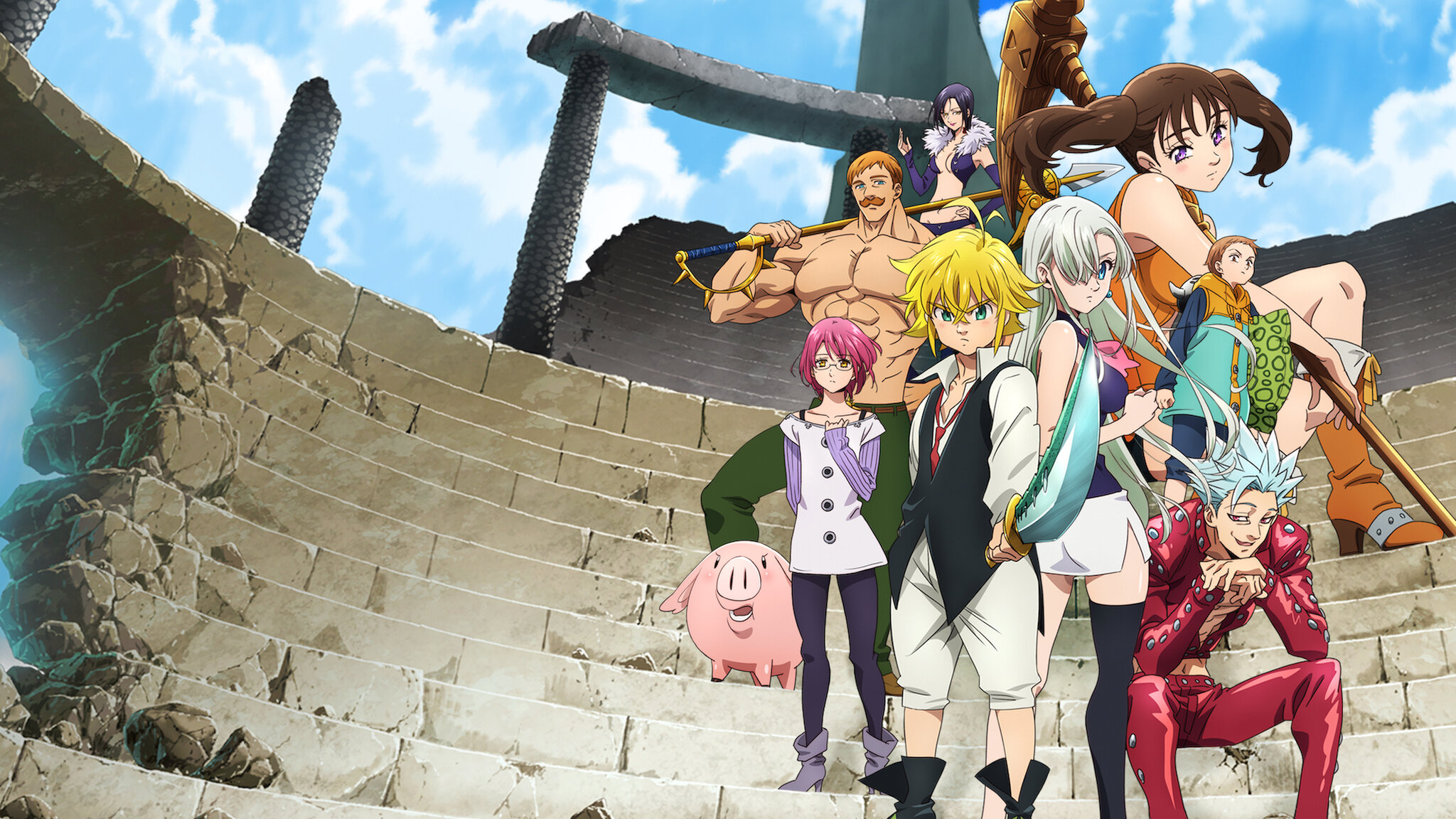 Téléchargez des papiers peints mobile Animé, Seven Deadly Sins gratuitement.