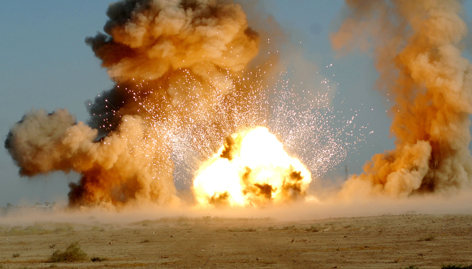 Download mobile wallpaper Explosion, Military for free.