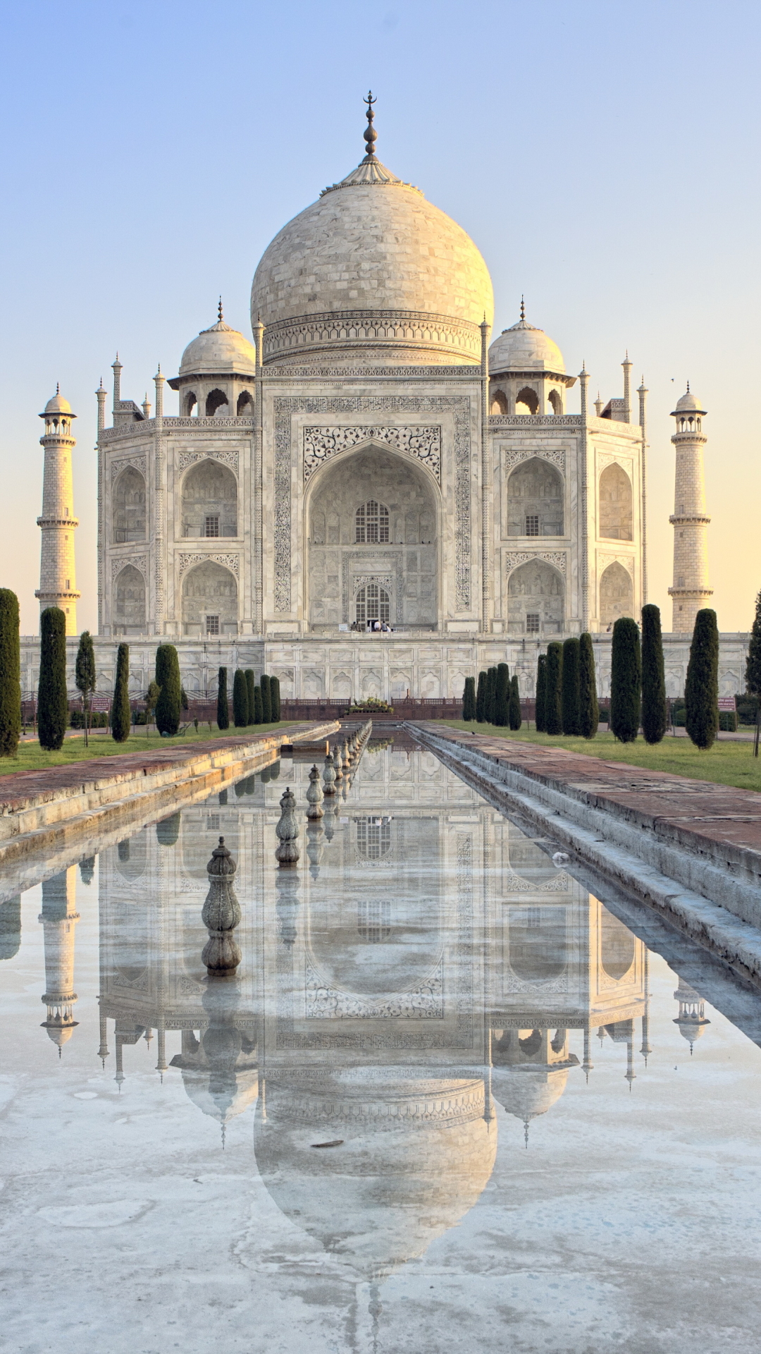 Download mobile wallpaper Monuments, Taj Mahal, Man Made for free.