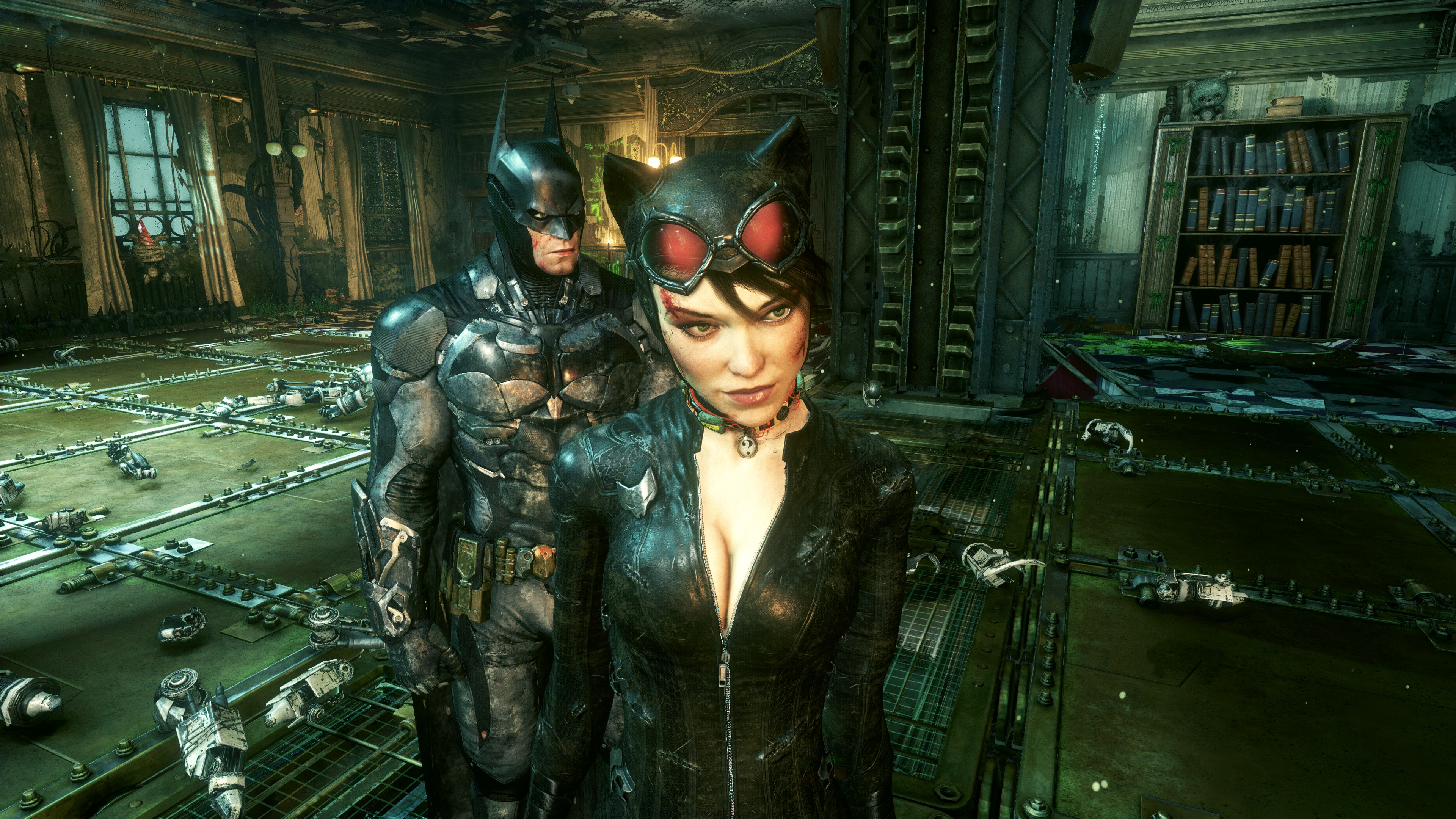 Baixar papel de parede para celular de Videogame, Homem Morcego, Mulher Gato, Batman: Arkham Knight gratuito.