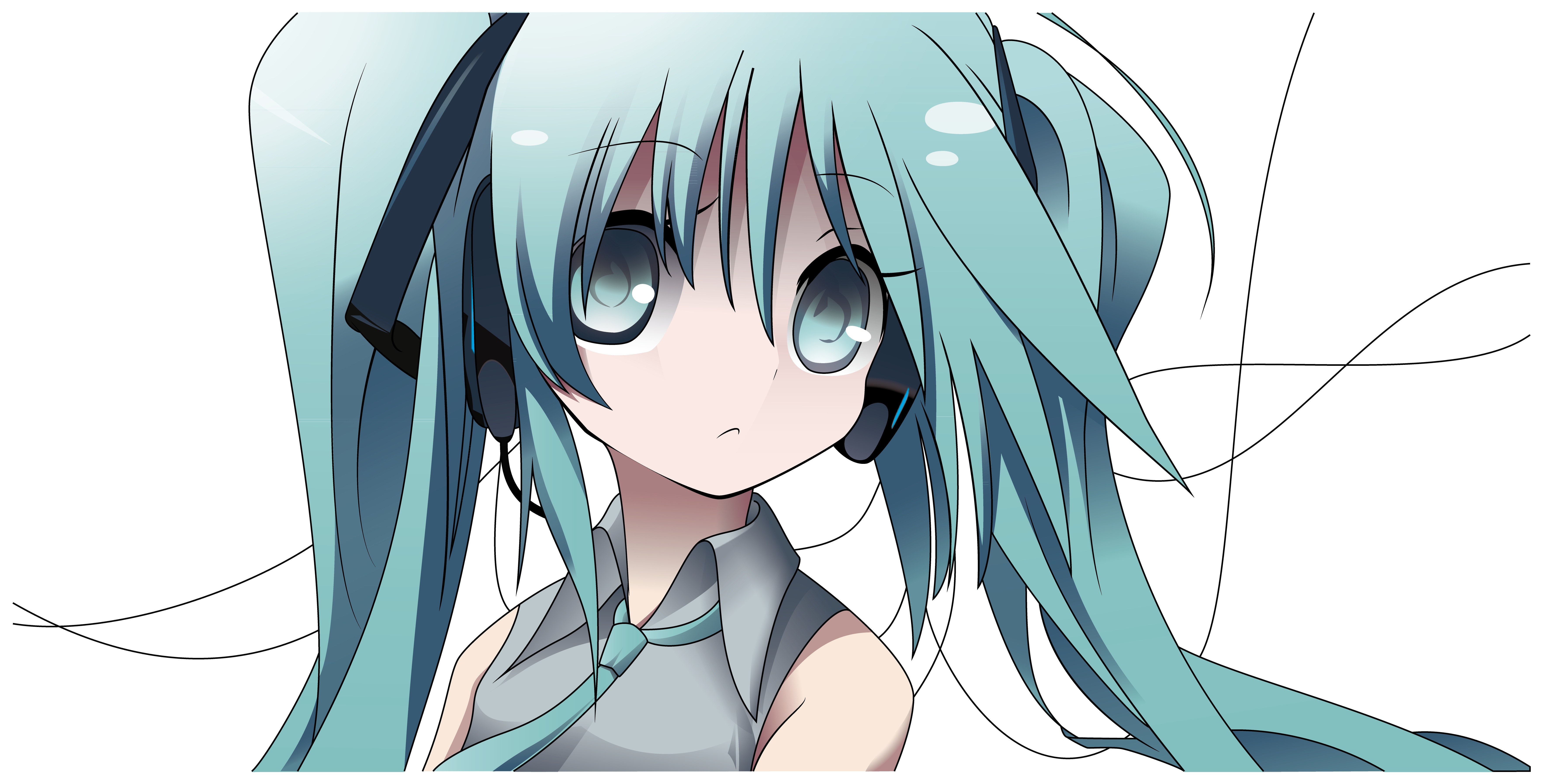 無料モバイル壁紙ボーカロイド, 初音ミク, アニメをダウンロードします。