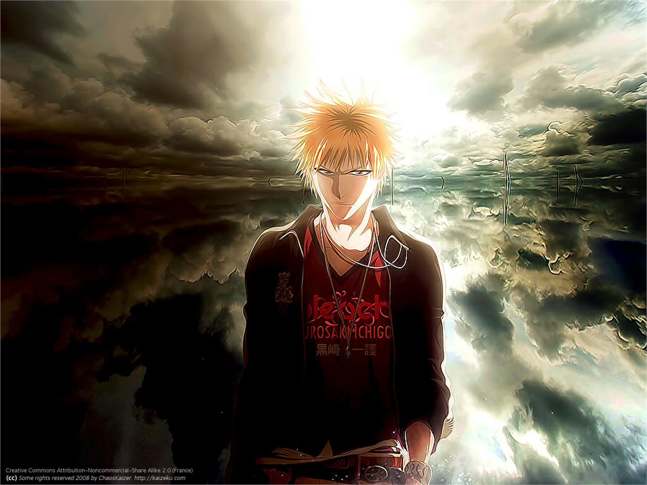 Handy-Wallpaper Bleach, Animes, Ichigo Kurosaki kostenlos herunterladen.