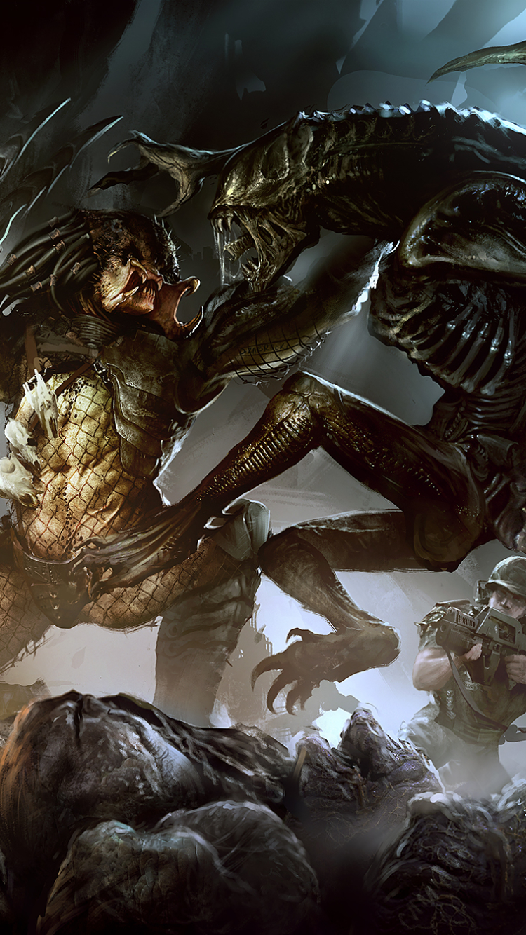 Download mobile wallpaper Alien, Video Game, Aliens Vs Predator for free.