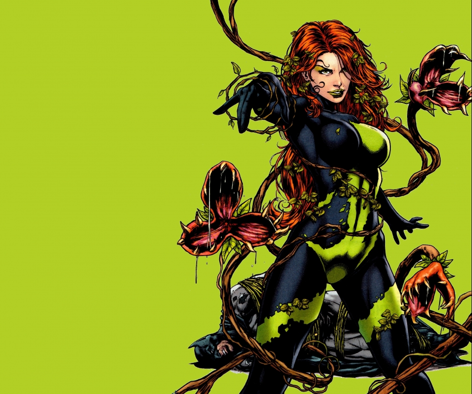 Free download wallpaper Comics, Poison Ivy on your PC desktop