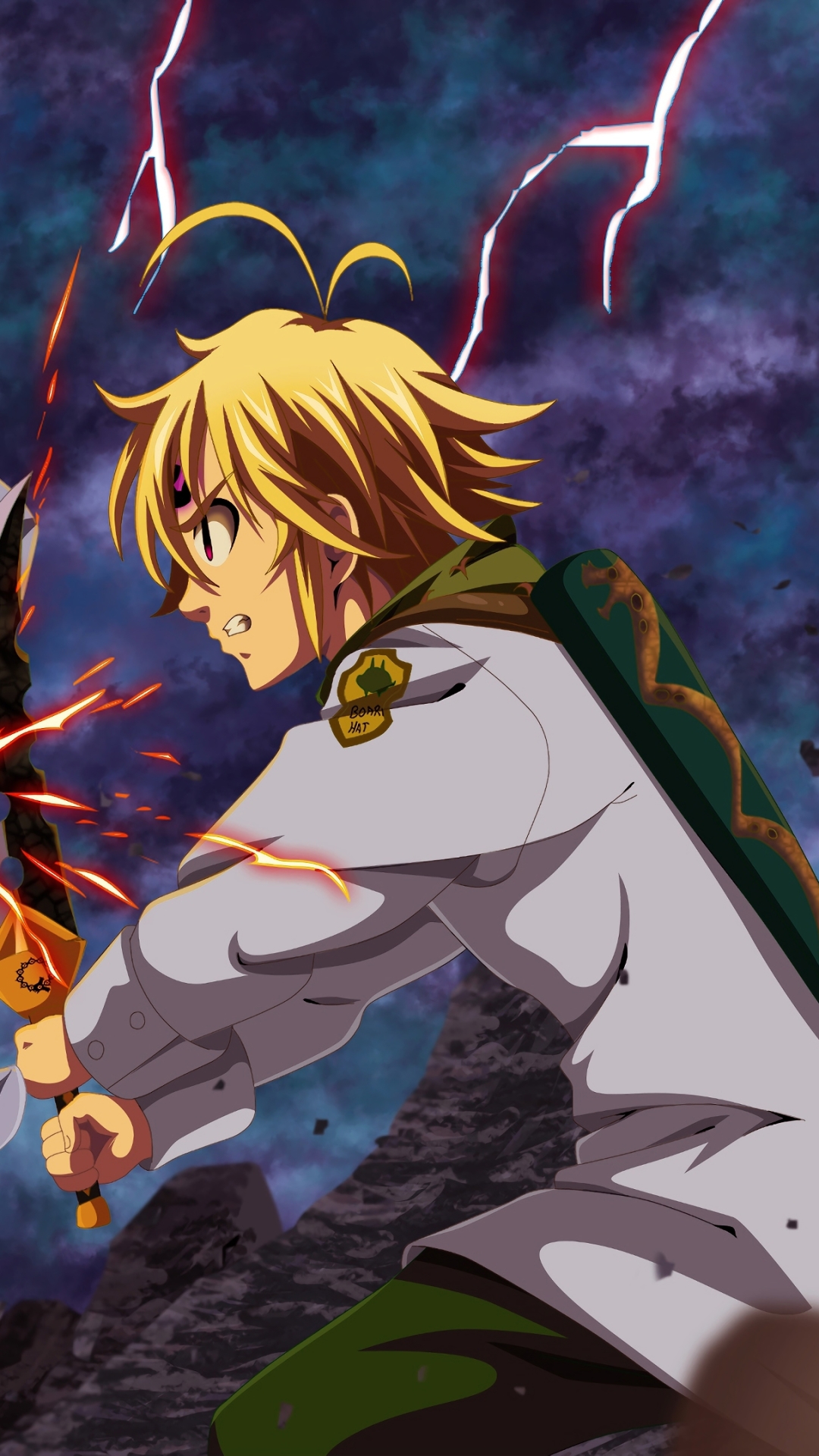 Download mobile wallpaper Anime, Blonde, The Seven Deadly Sins, Meliodas (The Seven Deadly Sins) for free.