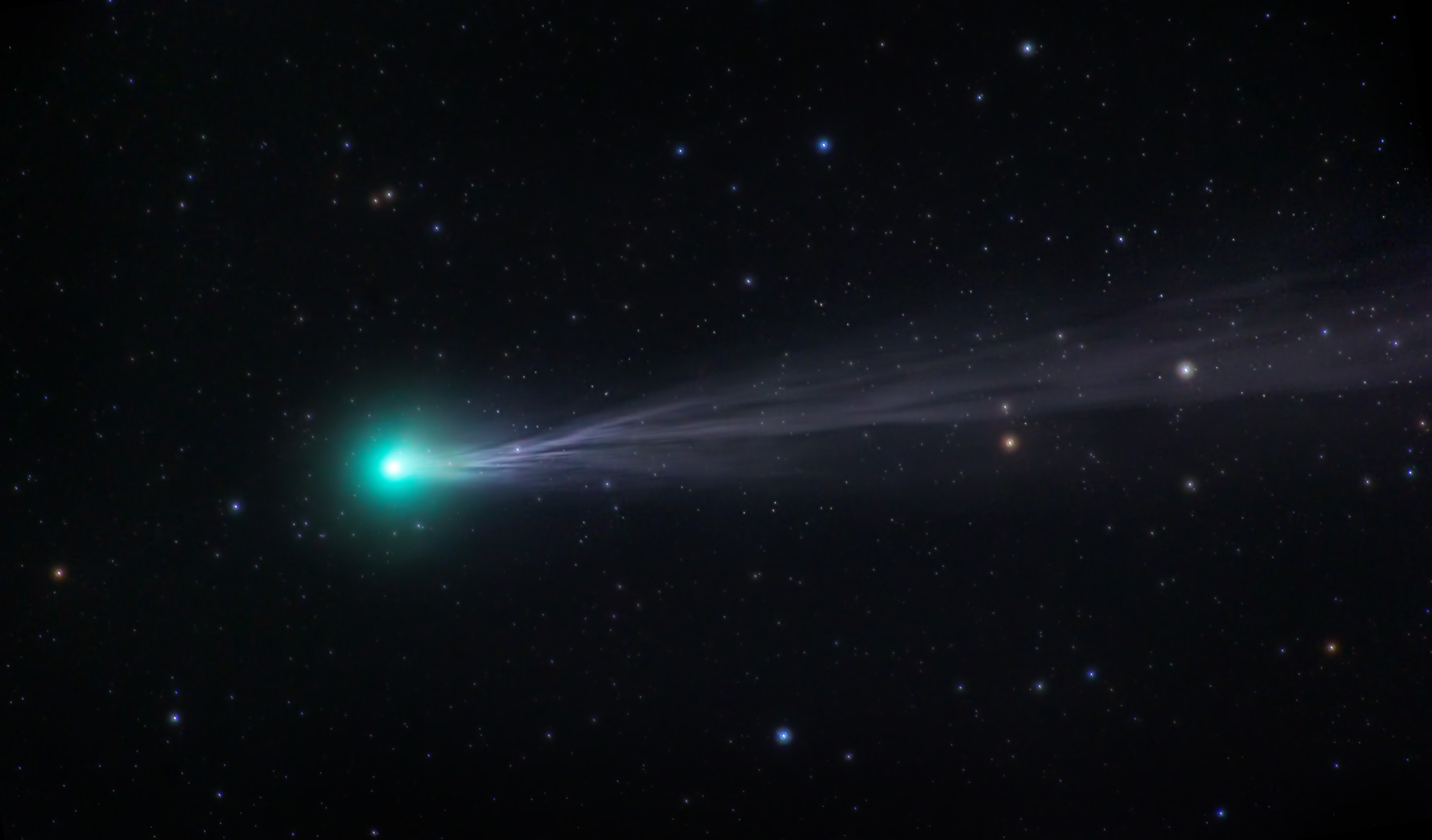 Die besten Komet Lovejoy-Hintergründe für den Telefonbildschirm