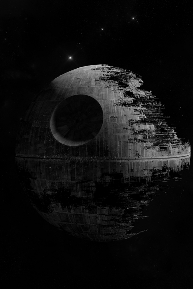 Download mobile wallpaper Star Wars, Sci Fi, Death Star for free.