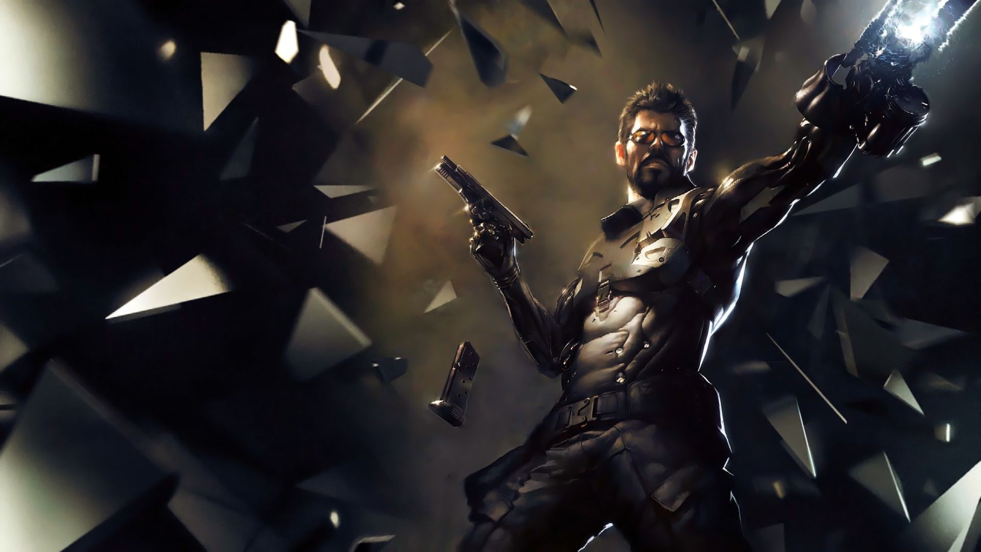 Laden Sie das Computerspiele, Deus Ex, Adam Jensen, Deus Ex: Mankind Divided-Bild kostenlos auf Ihren PC-Desktop herunter