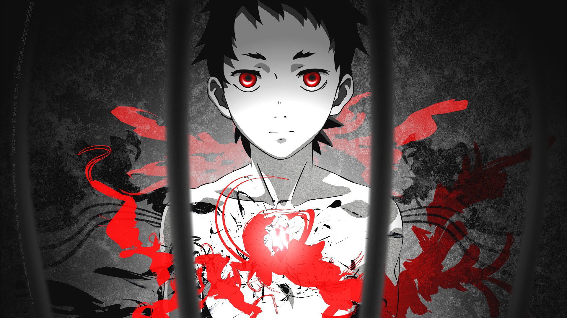 Free download wallpaper Anime, Deadman Wonderland, Ganta Igarashi on your PC desktop