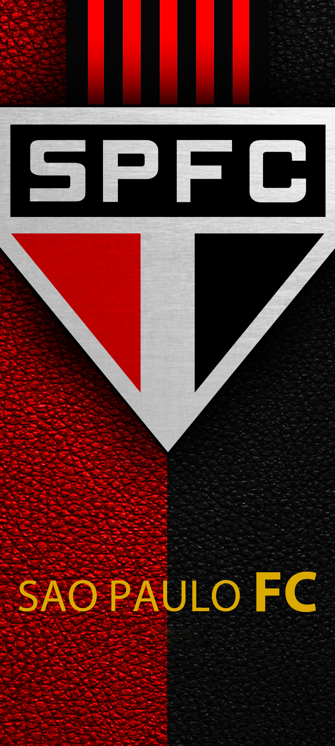 Handy-Wallpaper Sport, Fußball, Logo, Emblem, Fc São Paulo kostenlos herunterladen.