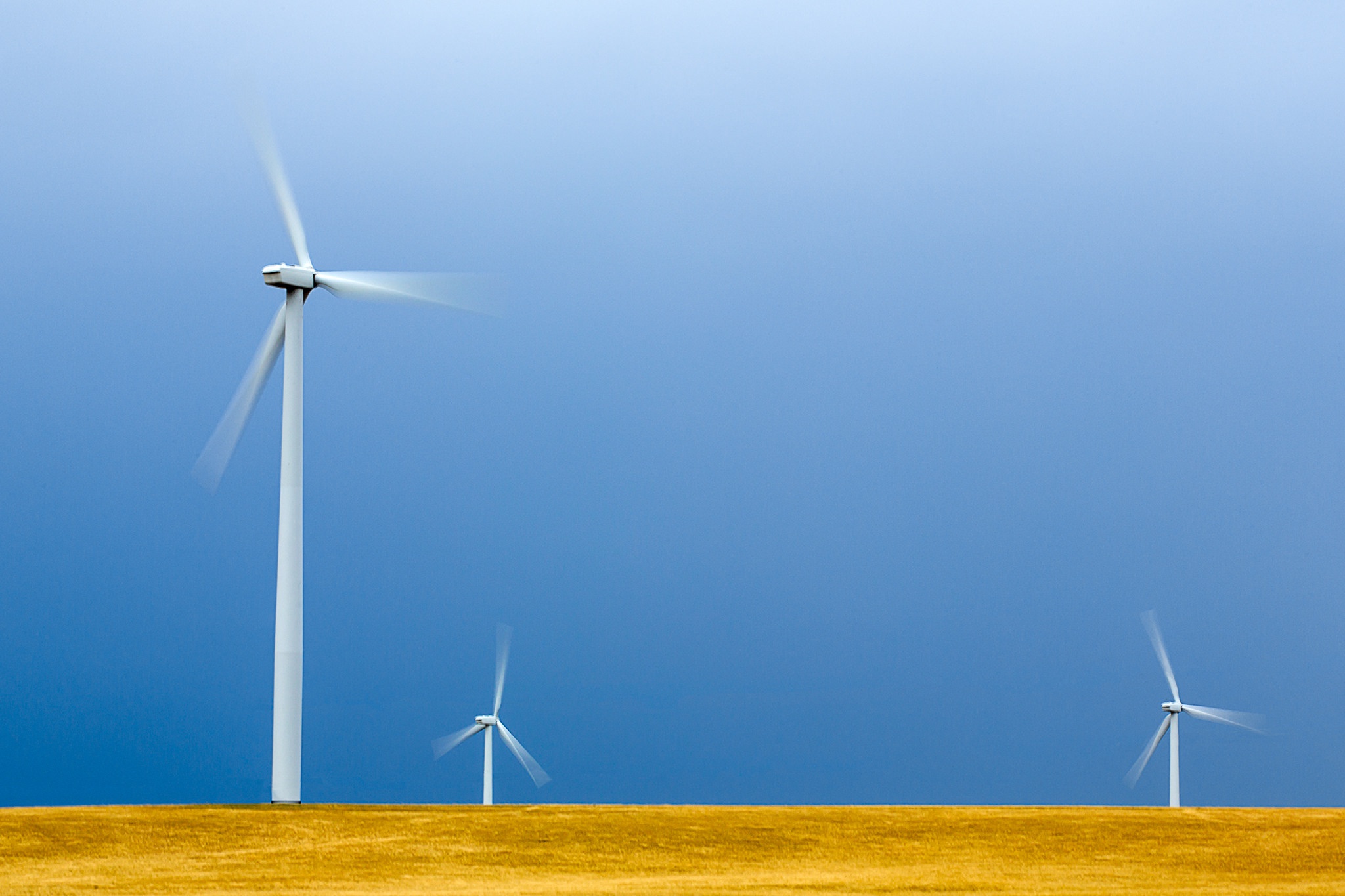 Download mobile wallpaper Sky, Wind Turbine, Man Made for free.