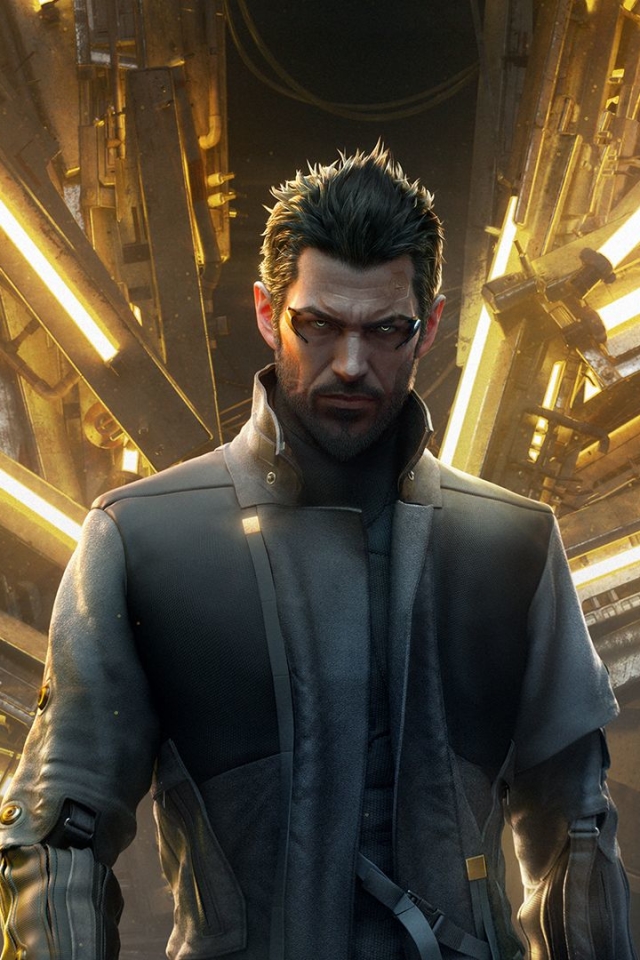 Handy-Wallpaper Computerspiele, Deus Ex, Adam Jensen, Deus Ex: Mankind Divided kostenlos herunterladen.