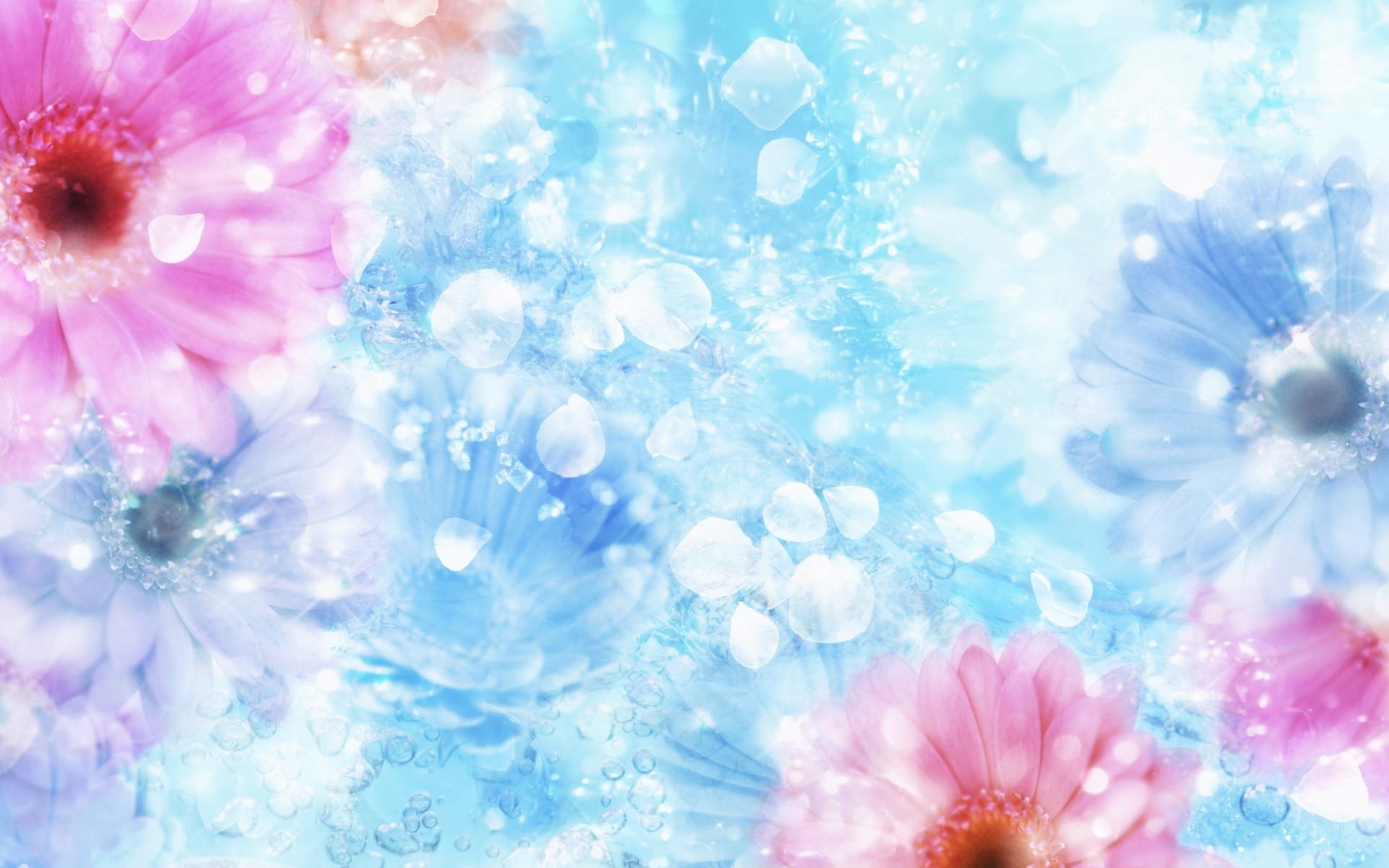 Free download wallpaper Flowers, Flower, Artistic on your PC desktop