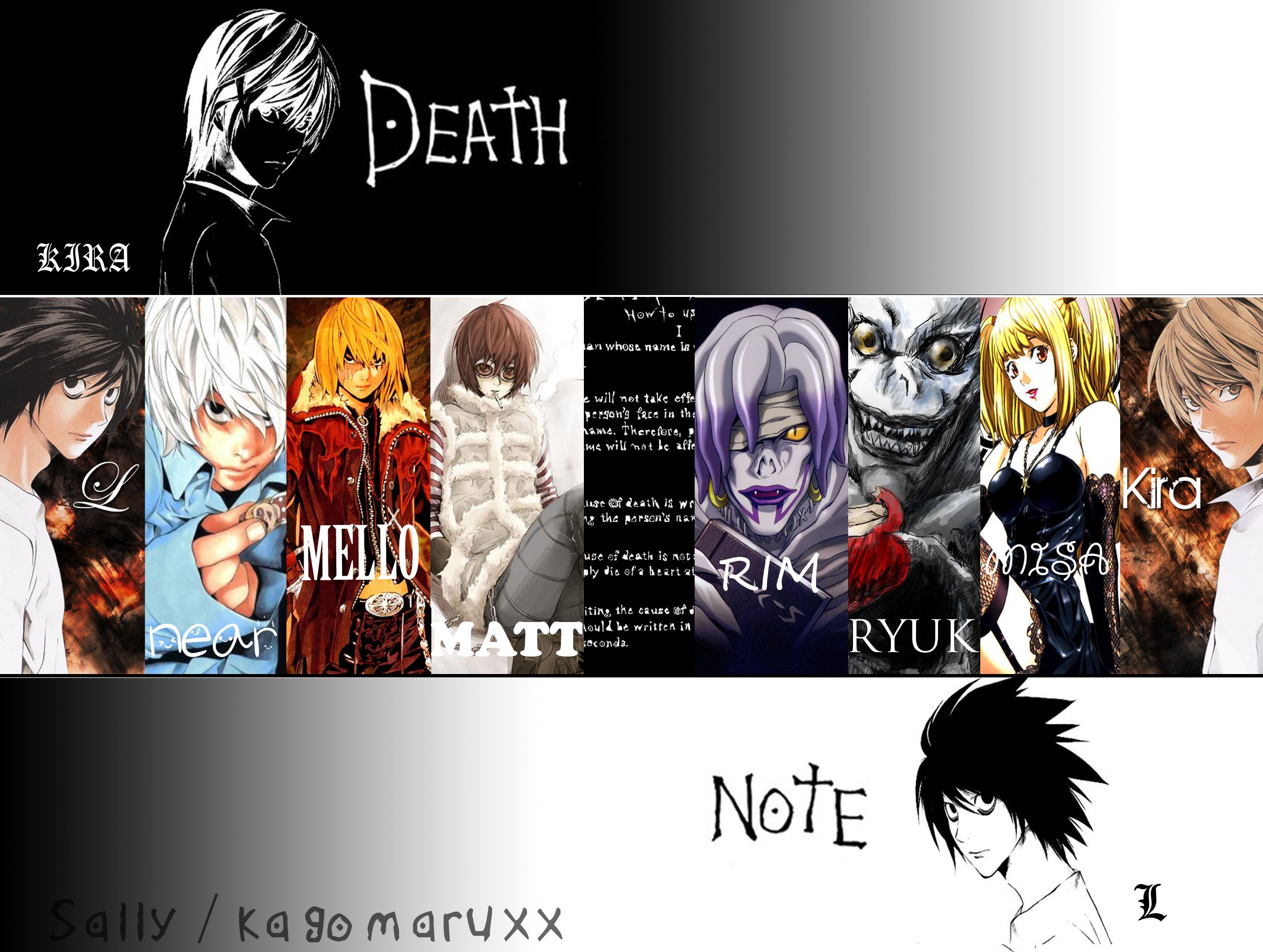 Handy-Wallpaper Death Note, Animes kostenlos herunterladen.