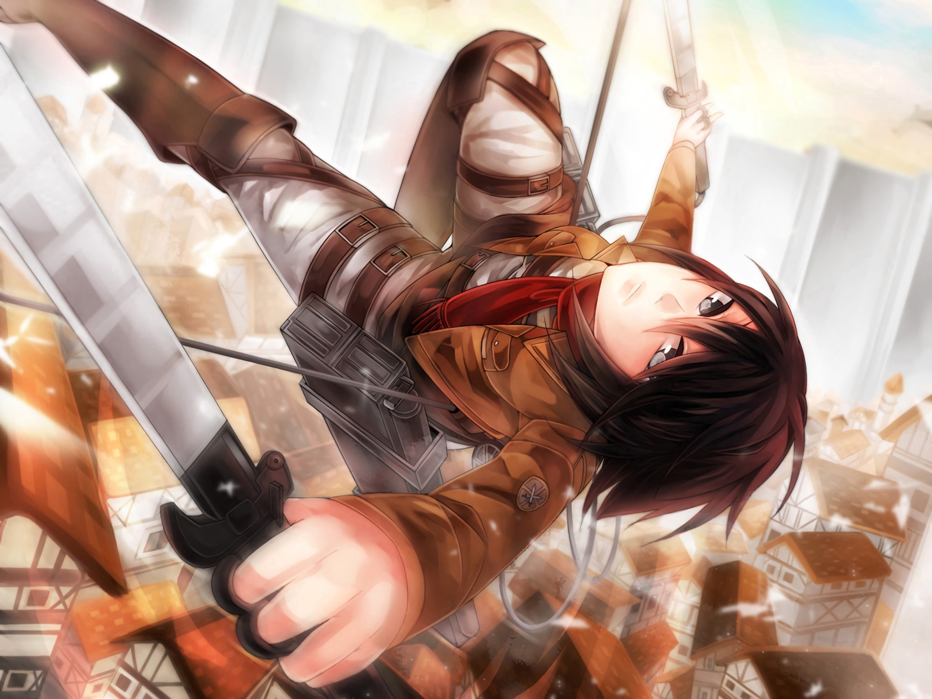 Free download wallpaper Anime, Mikasa Ackerman, Shingeki No Kyojin, Attack On Titan on your PC desktop