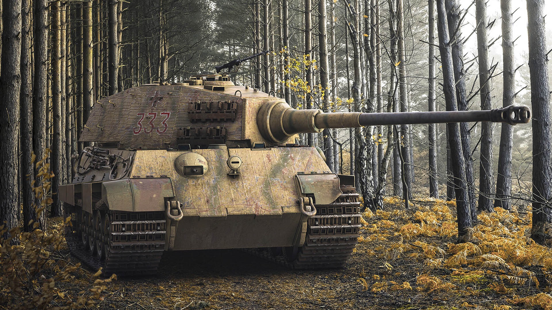 military, tiger ii, panzerkampfwagen, tank, tanks
