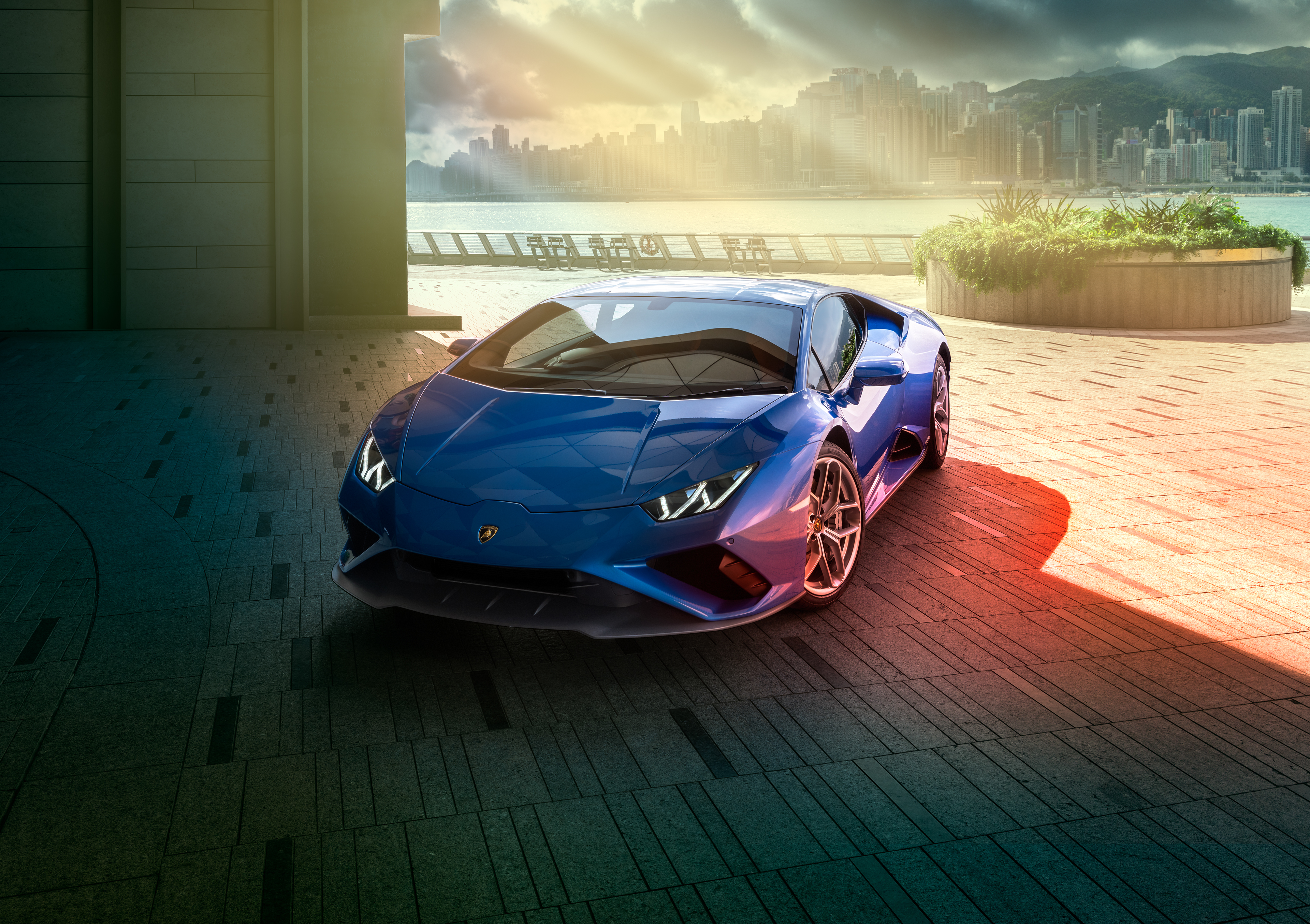 Download mobile wallpaper Lamborghini, Car, Supercar, Vehicles, Lamborghini Huracán Evo for free.