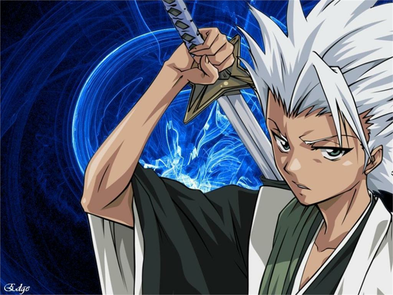 Handy-Wallpaper Bleach, Animes, Tōshirō Hitsugaya kostenlos herunterladen.