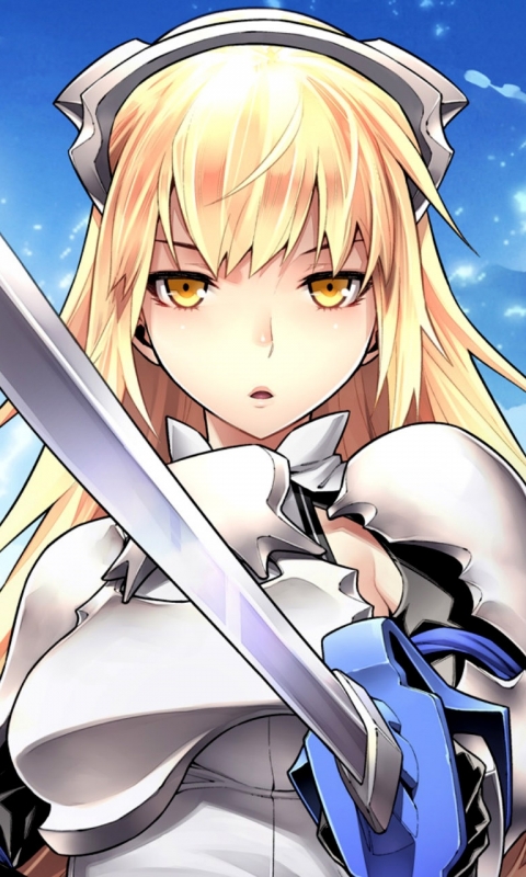 Descarga gratuita de fondo de pantalla para móvil de Animado, ¿qué Tiene De Malo Intentar Ligar En Una Mazmorra?, Aiz Wallenstein, Danmachi.