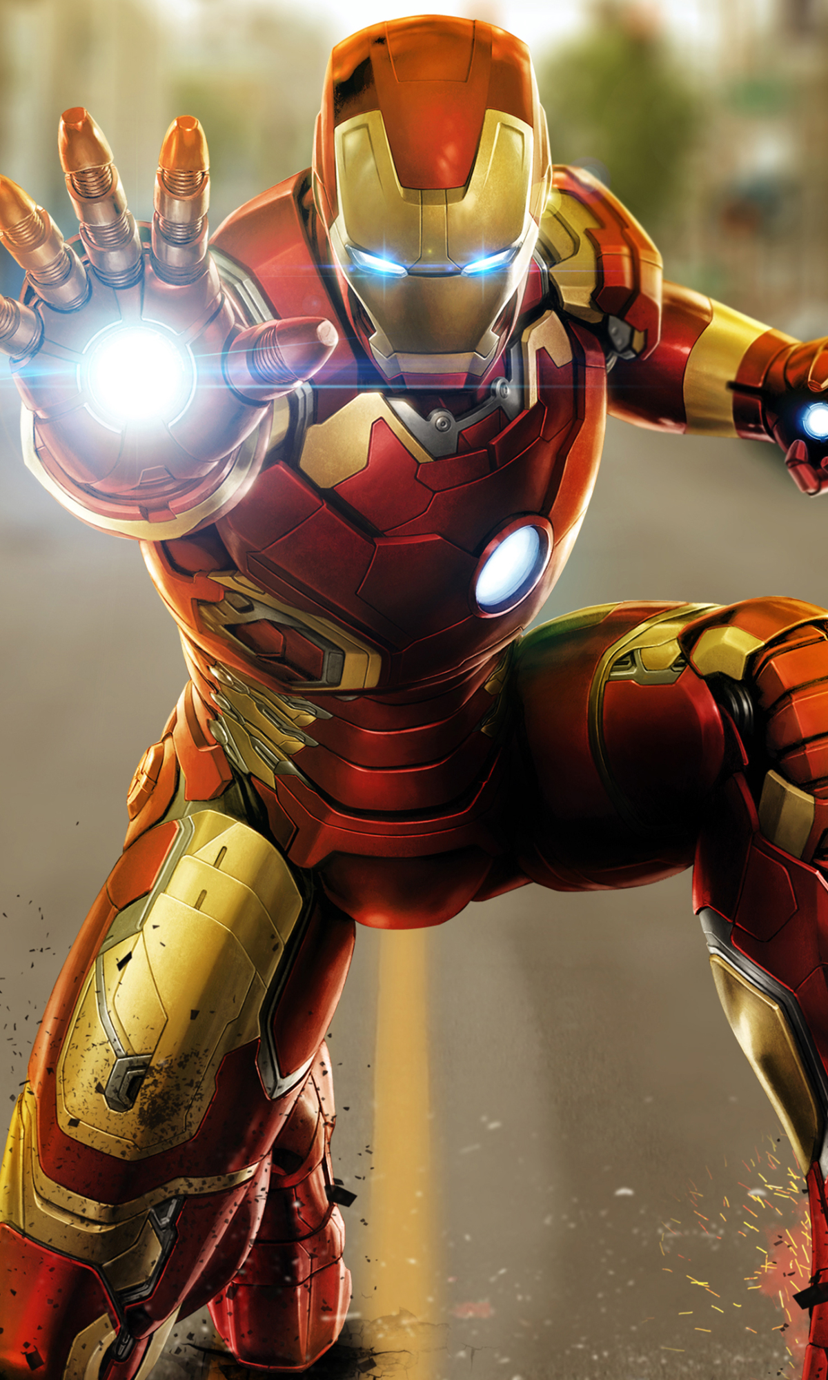 Handy-Wallpaper Iron Man, Comics kostenlos herunterladen.