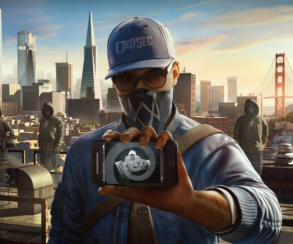 Download mobile wallpaper Watch Dogs, Video Game, Watch Dogs 2 for free.