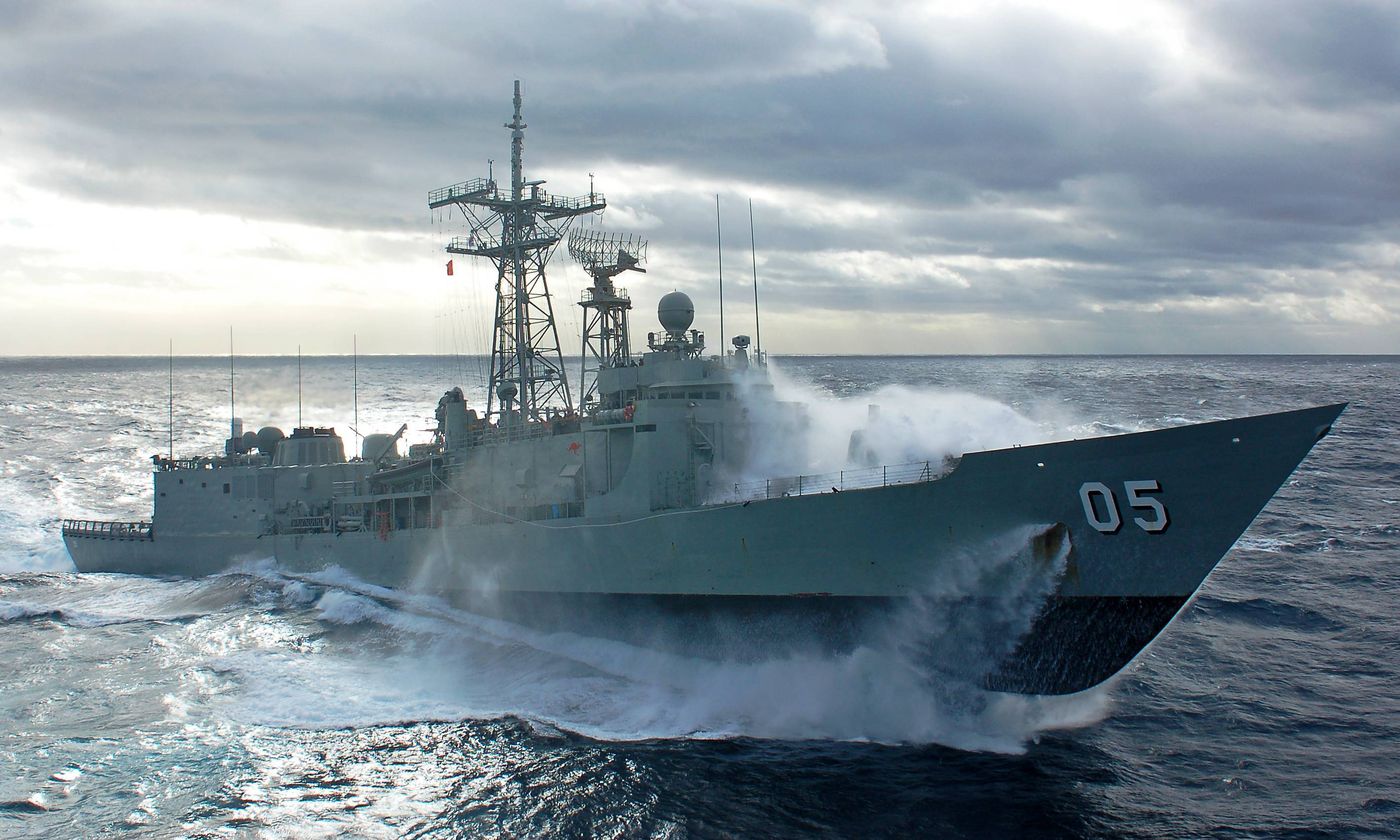military, royal australian navy, frigate, hmas melbourne (ffg 05), warship, warships