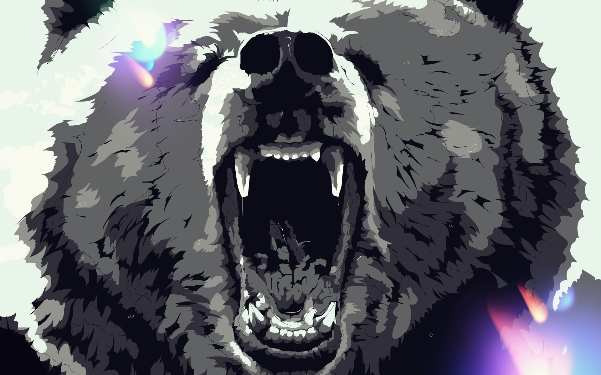 Free download wallpaper Bear, Artistic on your PC desktop