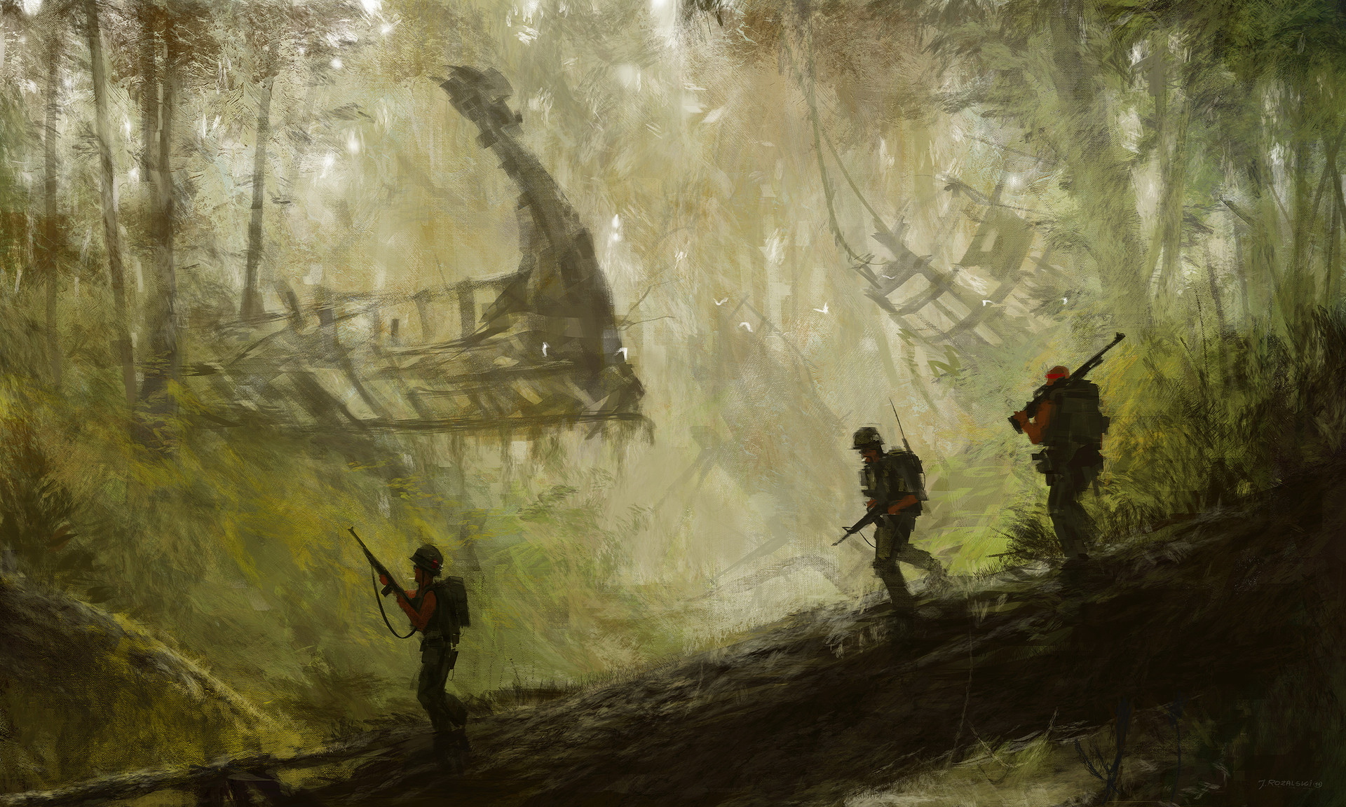 Baixe gratuitamente a imagem Filme, Soldado, Kong: A Ilha Da Caveira na área de trabalho do seu PC