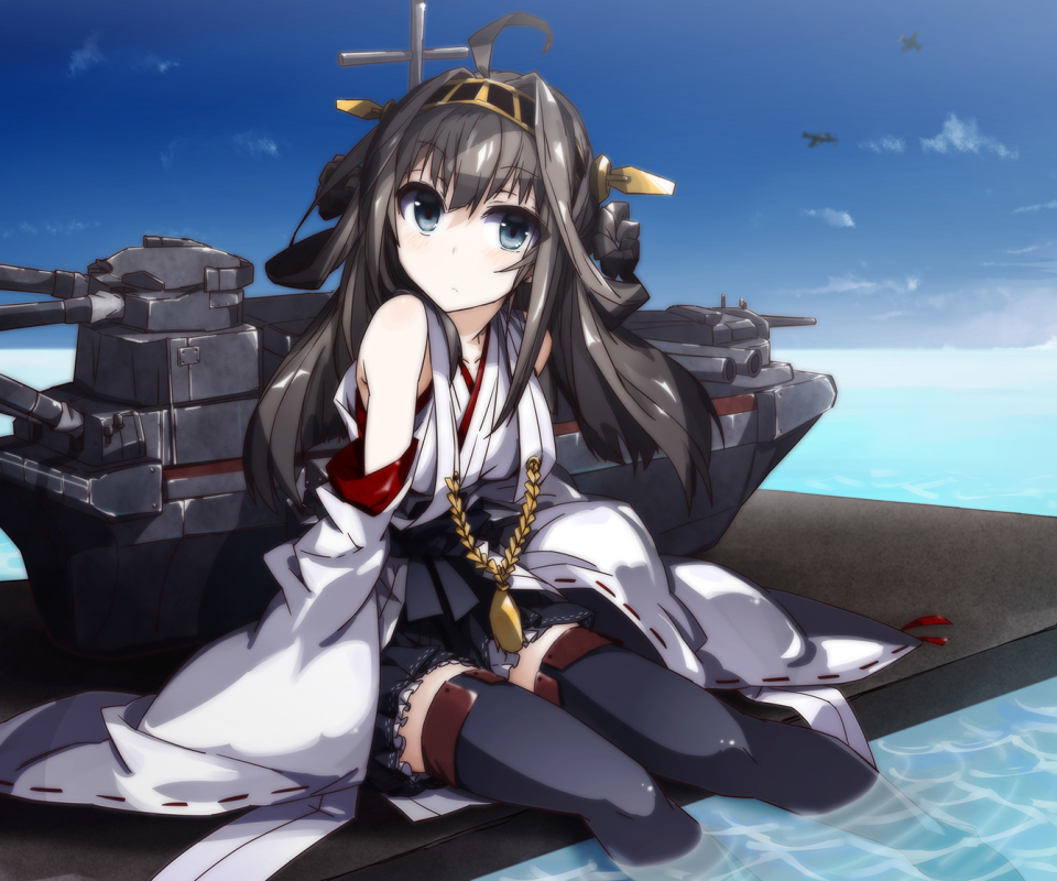 Download mobile wallpaper Anime, Kantai Collection, Kongou (Kancolle) for free.