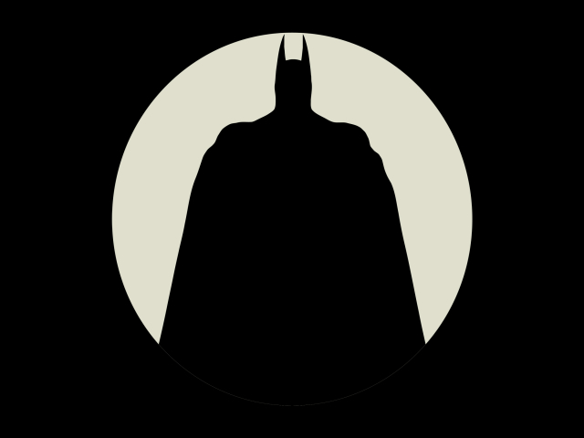 Descarga gratuita de fondo de pantalla para móvil de Luna, Historietas, The Batman, Simple, Hombre Murciélago.