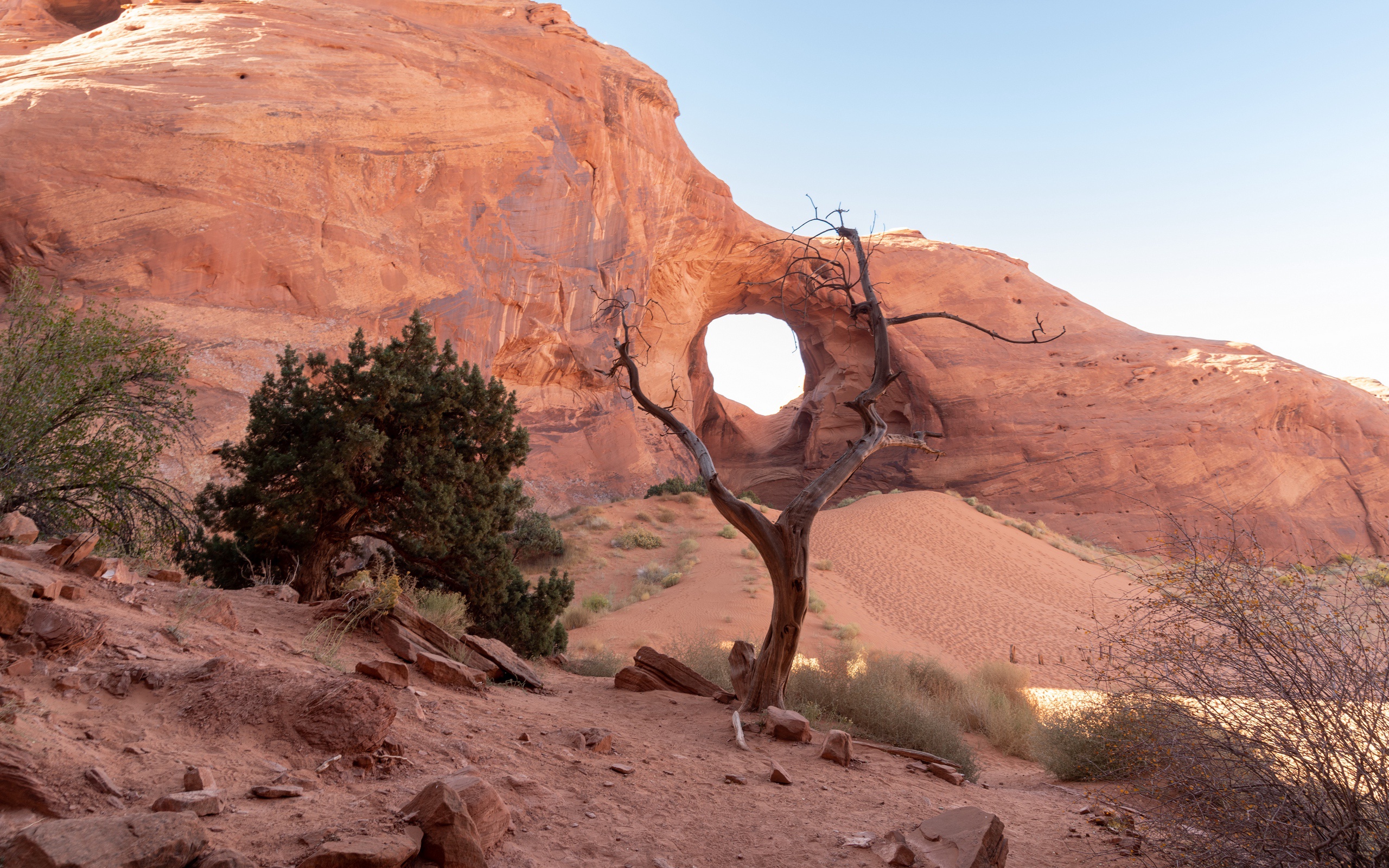Descarga gratuita de fondo de pantalla para móvil de Naturaleza, Desierto, Arco Natural, Tierra/naturaleza.