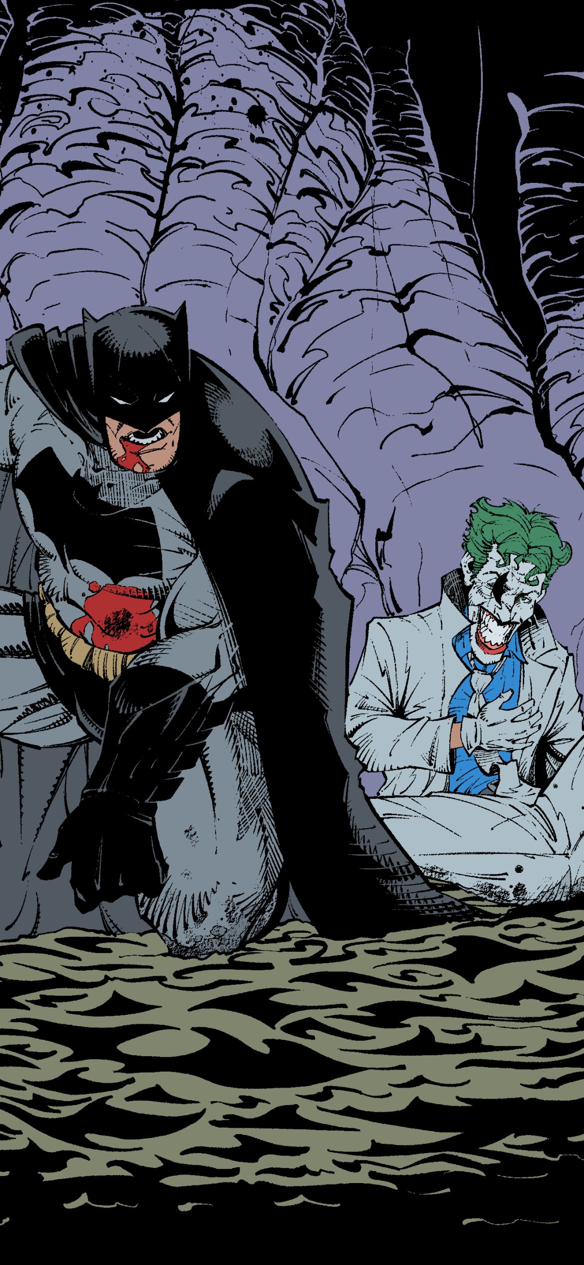 comics, the dark knight returns, joker, batman
