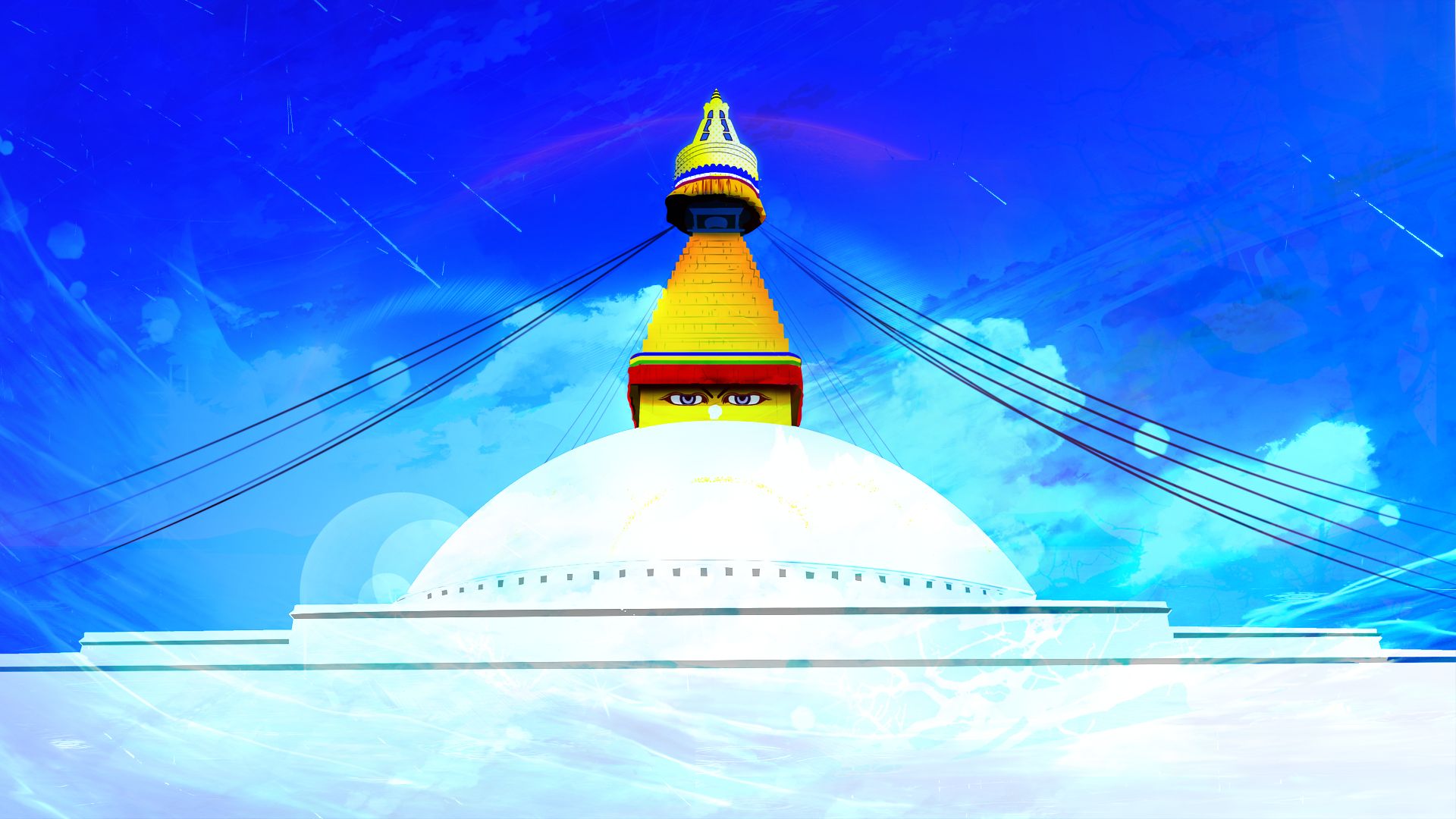 Die besten Stupa-Hintergründe für den Telefonbildschirm