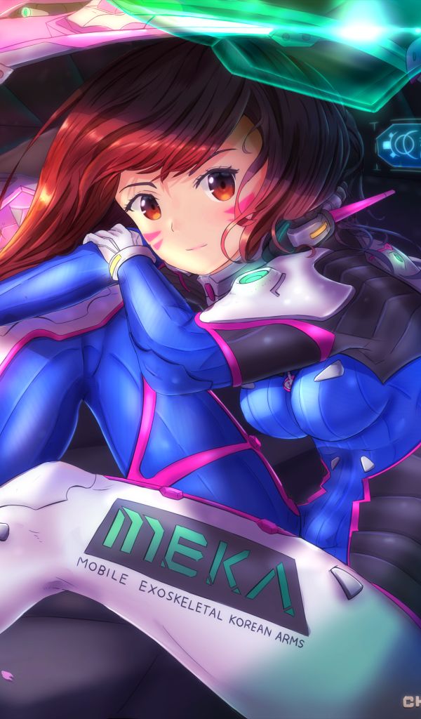 Download mobile wallpaper Overwatch, Video Game, D Va (Overwatch) for free.