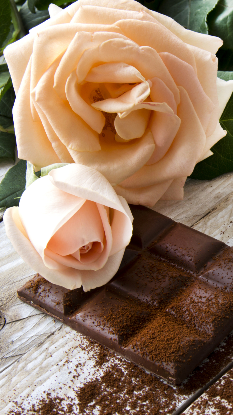 Download mobile wallpaper Chocolate, Coffee, Still Life, Rose, Cup, Photography, Pink Flower for free.