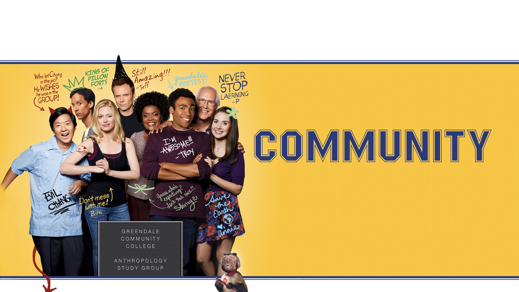 Download mobile wallpaper Tv Show, Community for free.