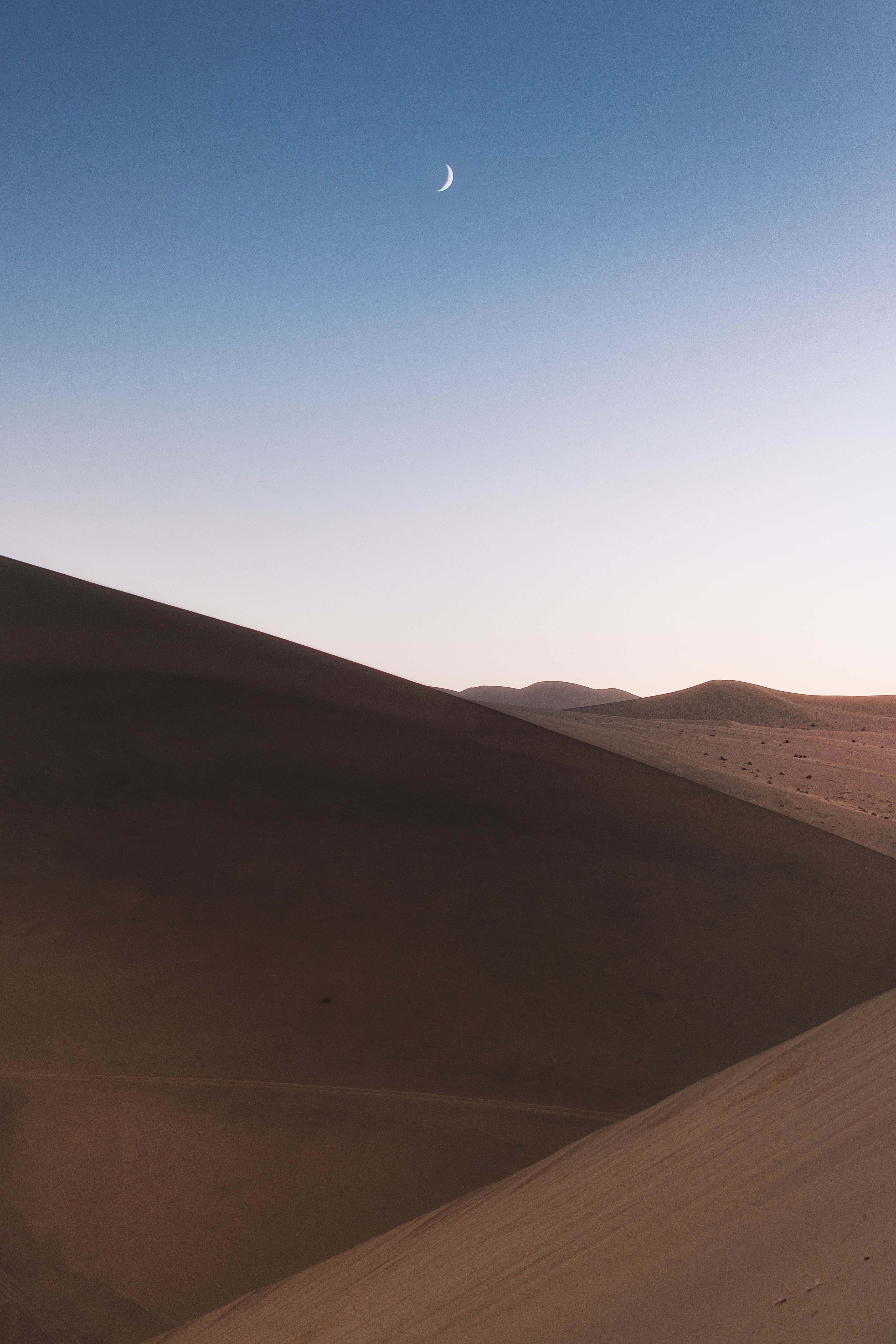 sand, nature, moon, desert, hills, dunes, links Full HD