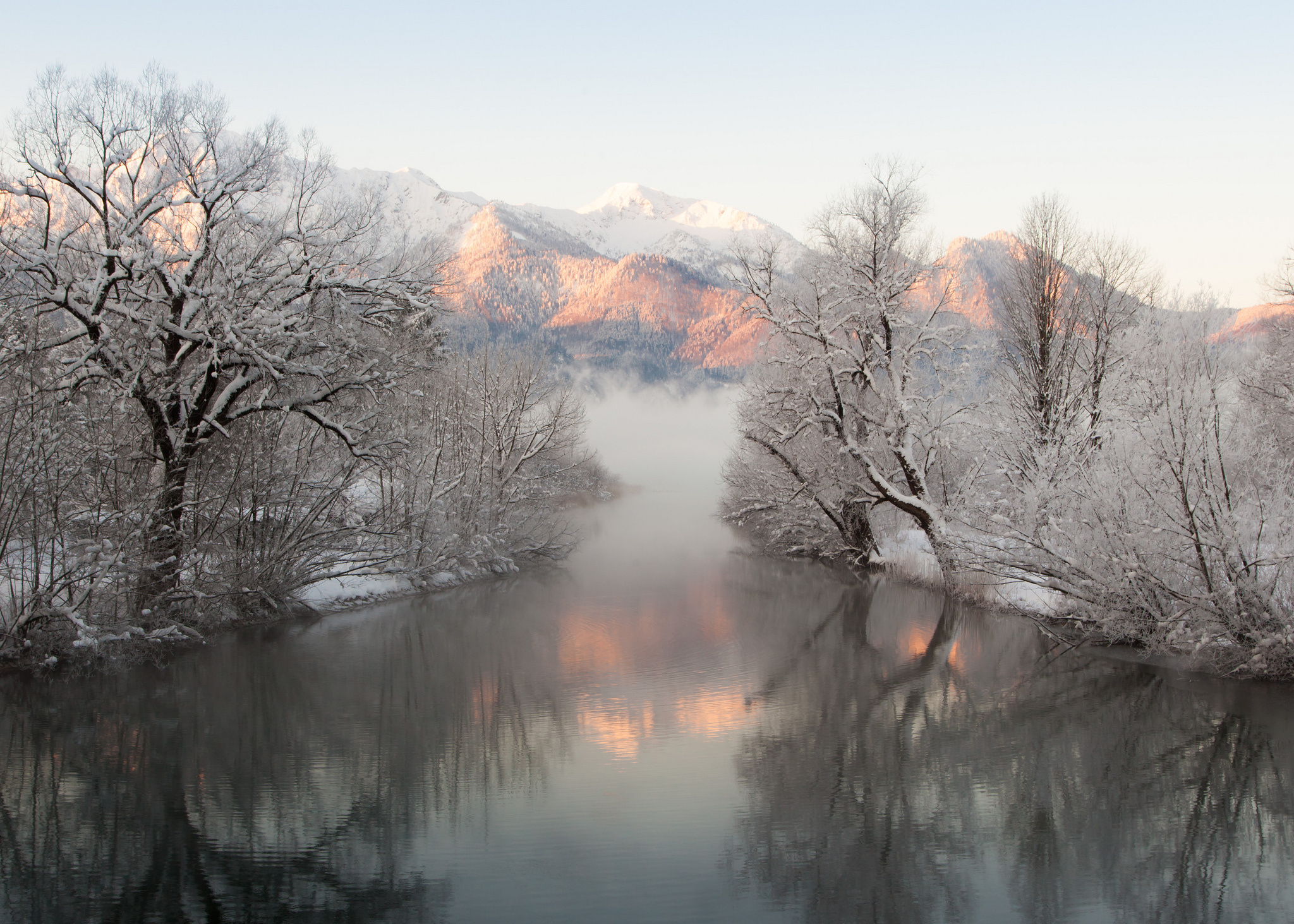 Descarga gratis la imagen Invierno, Nieve, Lago, Árbol, Tierra/naturaleza en el escritorio de tu PC