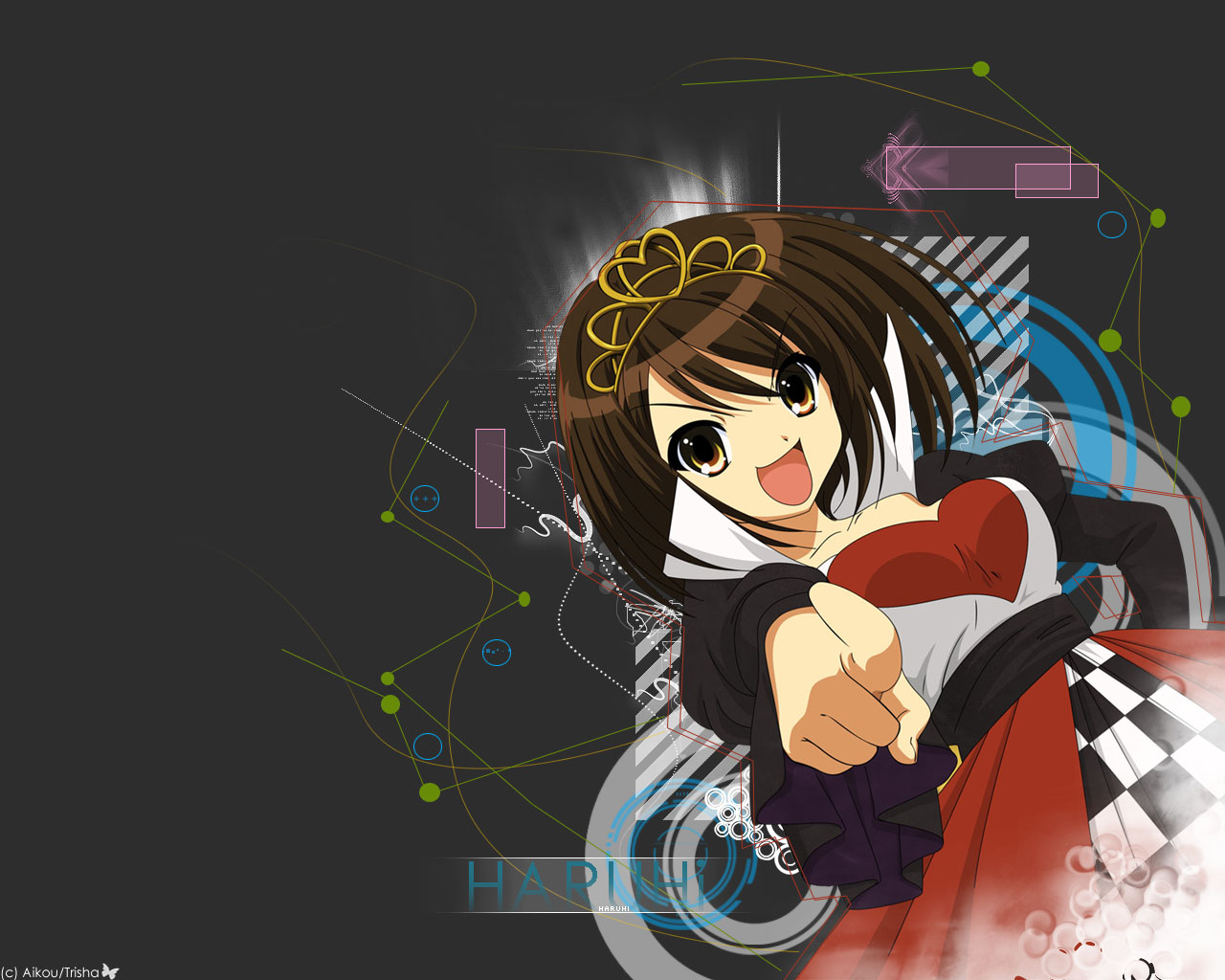 Handy-Wallpaper Animes, Haruhi Suzumiya, Suzumiya Haruhi No Yūutsu kostenlos herunterladen.