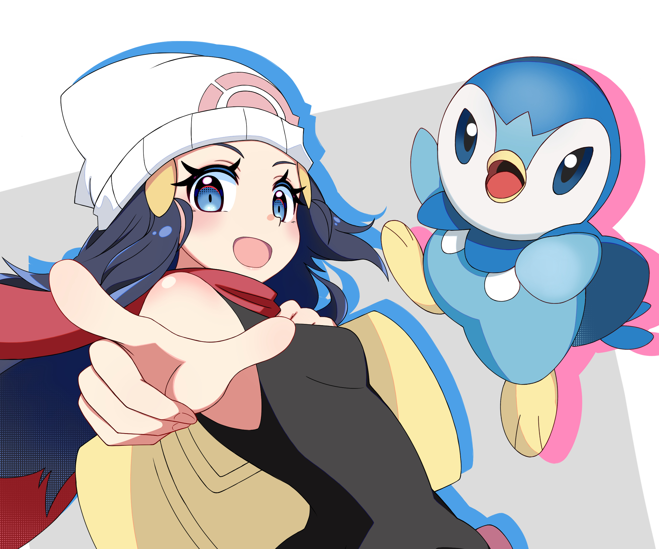 Download mobile wallpaper Anime, Pokémon, Piplup (Pokémon), Dawn (Pokémon), Pokémon Diamond & Pearl for free.